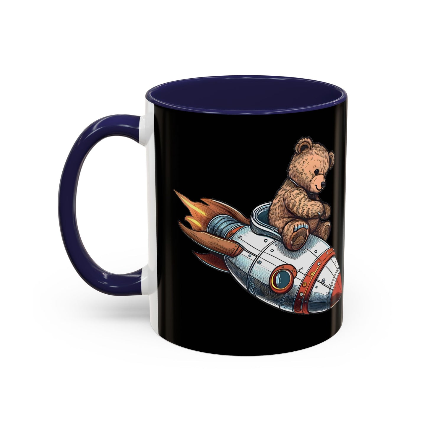 Rocket Bear Style 2 Mug - Adventure Coffee Cup for Space Lovers & Dreamers