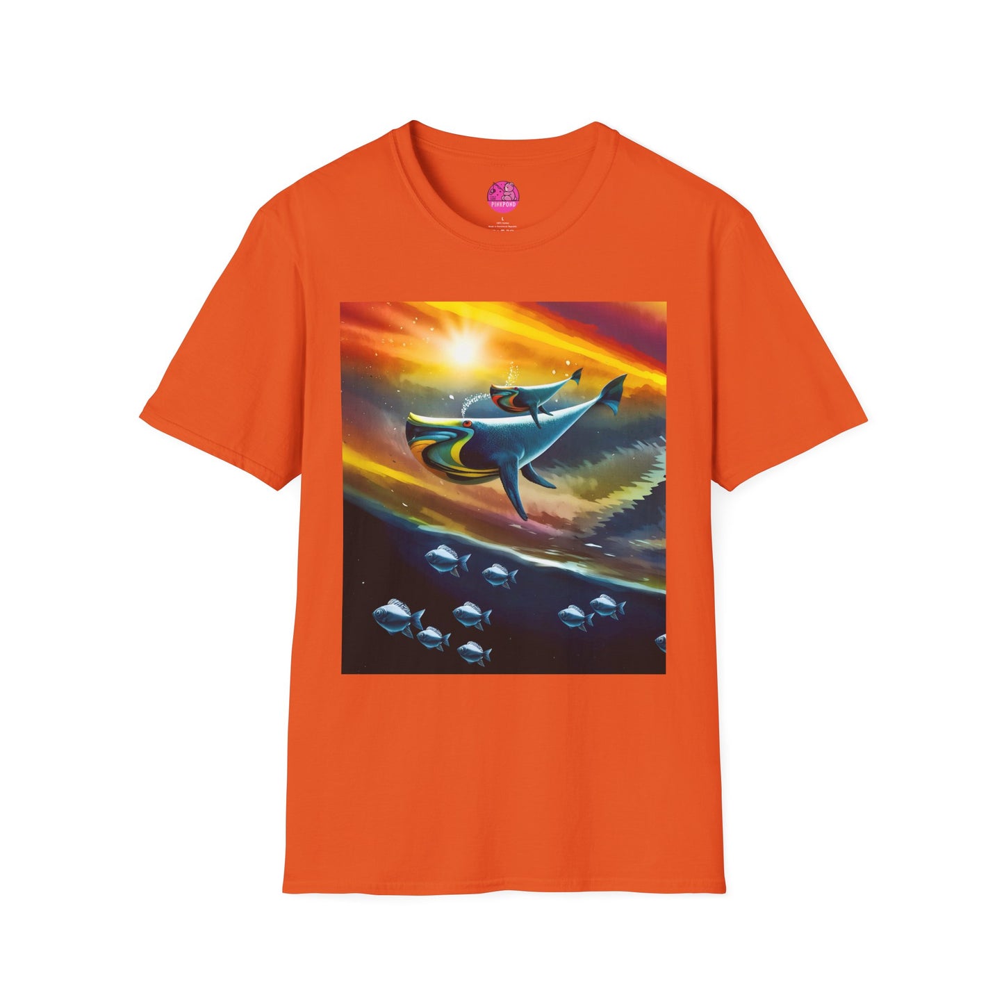 Celestial Whale Adventure T-Shirt
