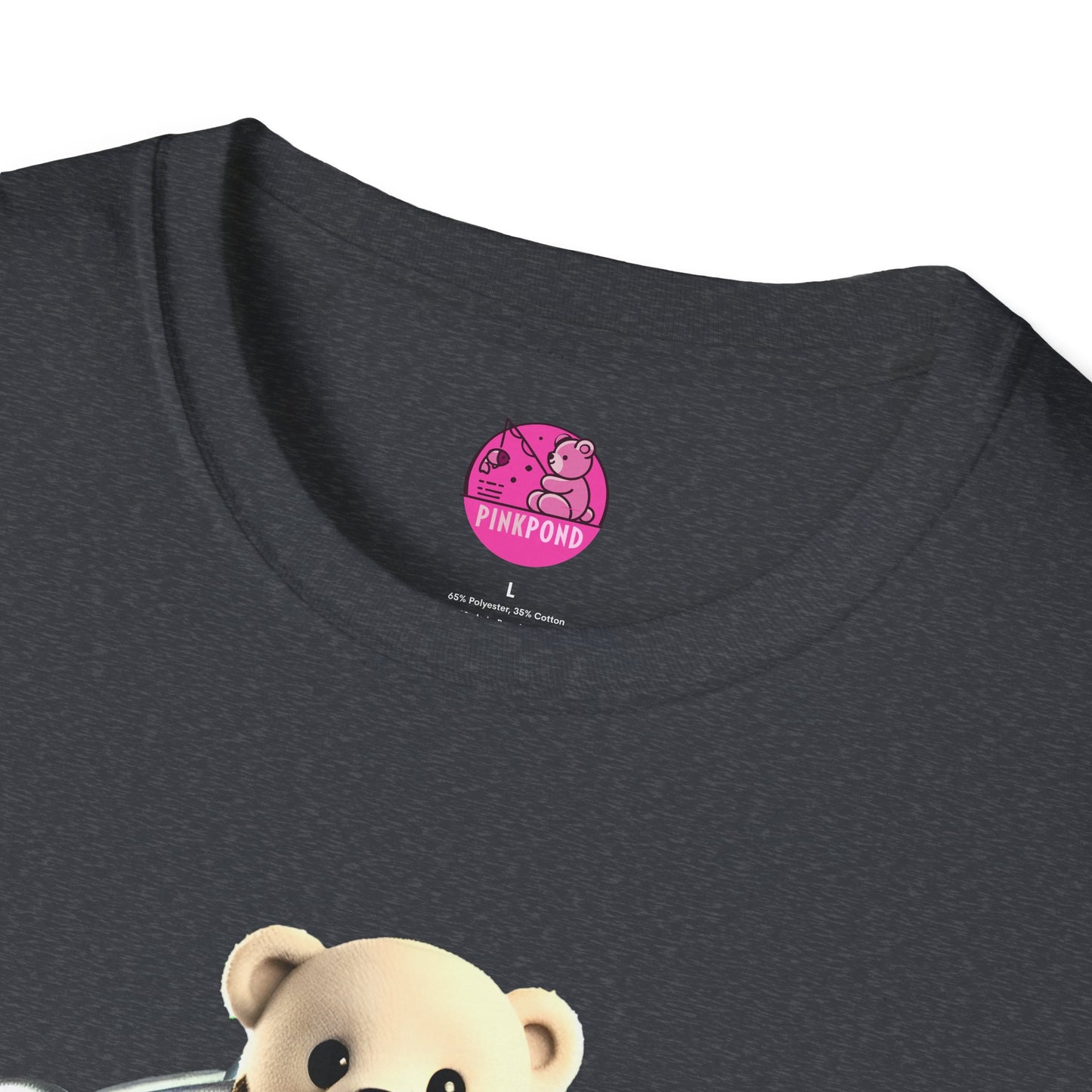 Hot Leather Cub Unisex Softstyle T-Shirt | Fierce and Fun Bear Tee with Leather-Clad Sass