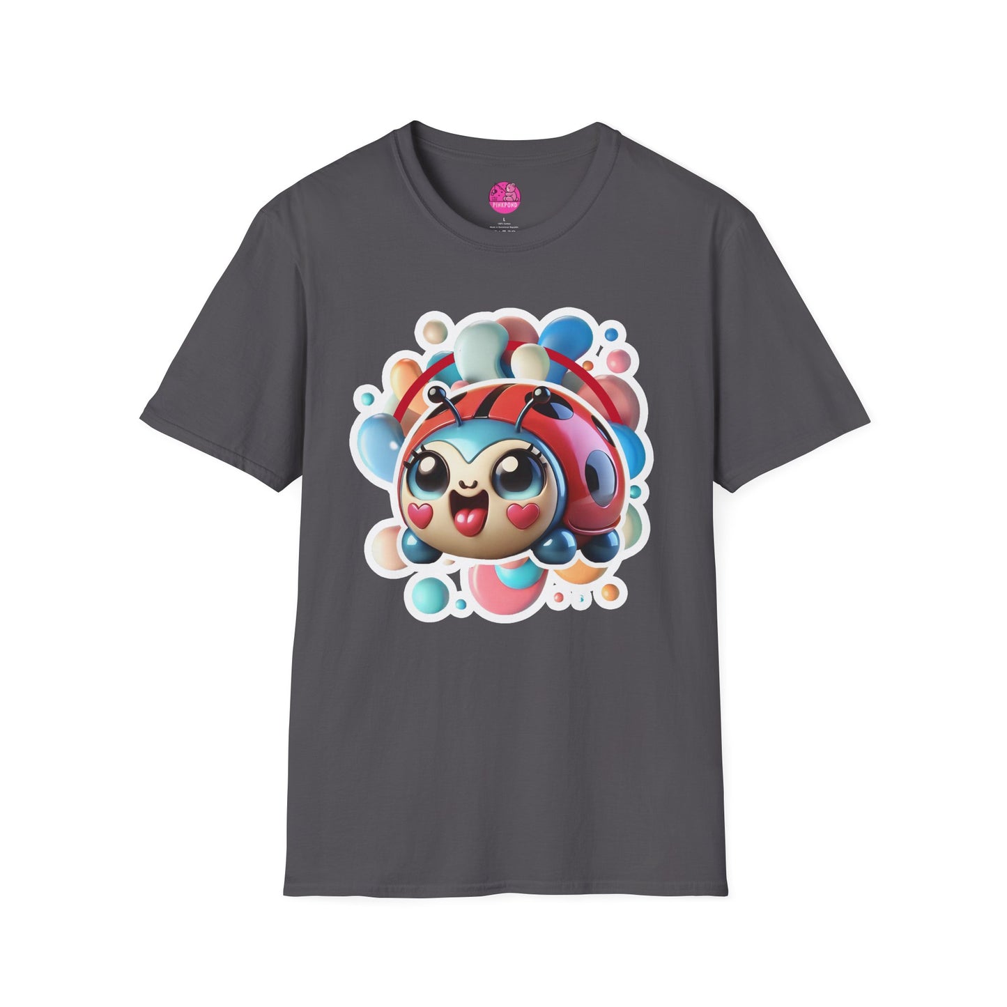 Leticia Ladybird Tee – Sweet, Stylish & Full of Charm!  T-Shirt - Unisex Tee for Fun-Lovers 🐞✨