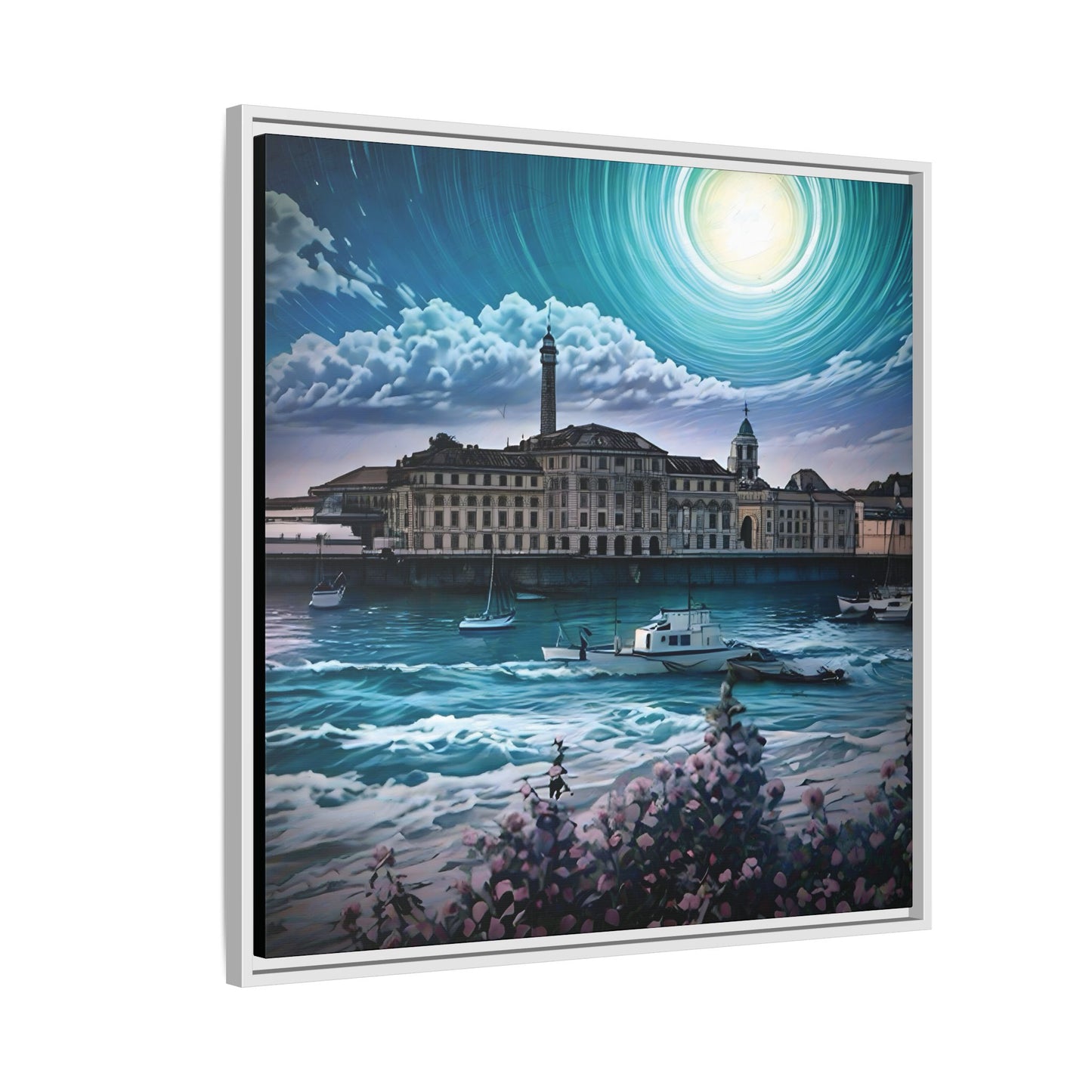 Tides of Time – Royal William Yard by Andrew McCarter - Canvas Print