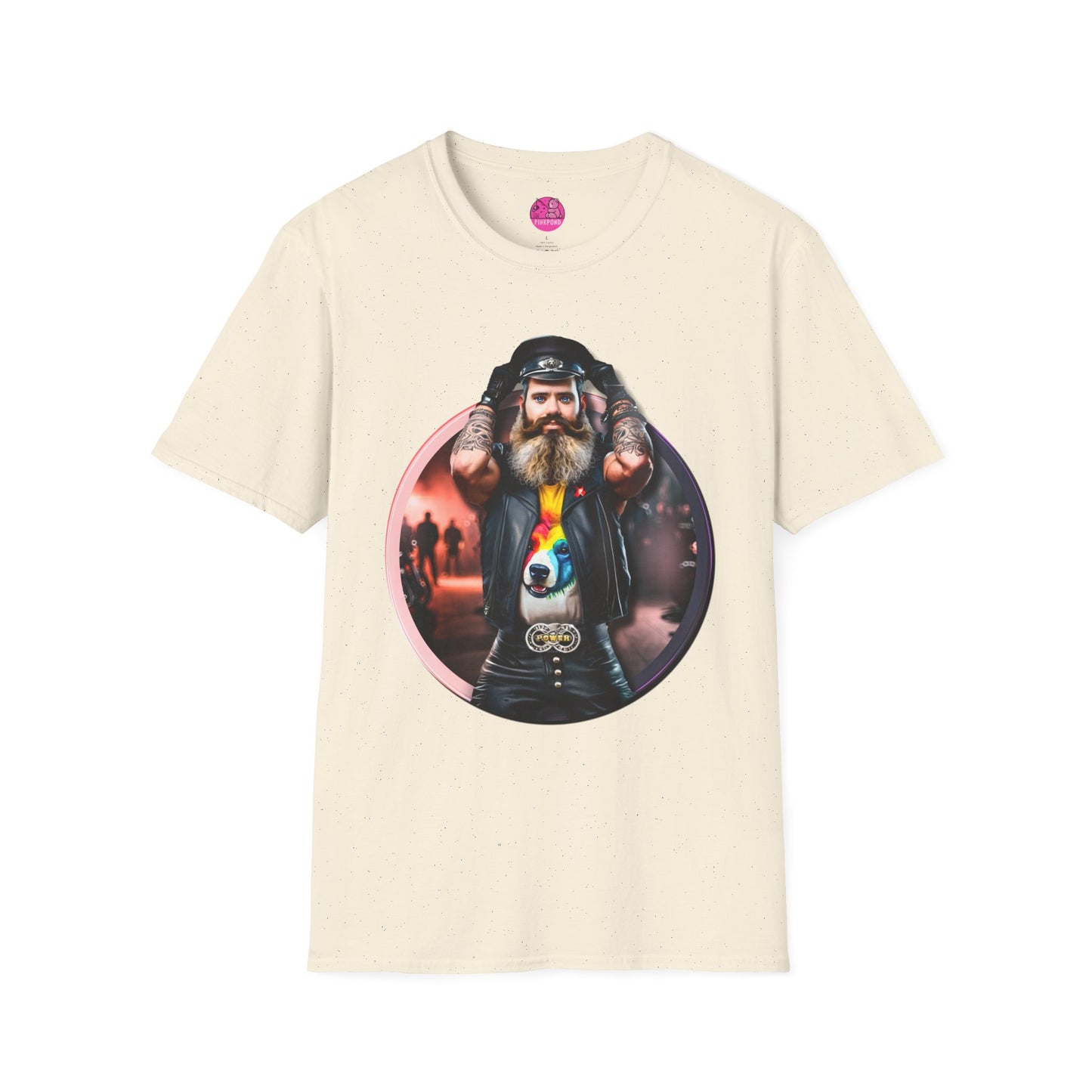 Leather Bear Power T-Shirt
