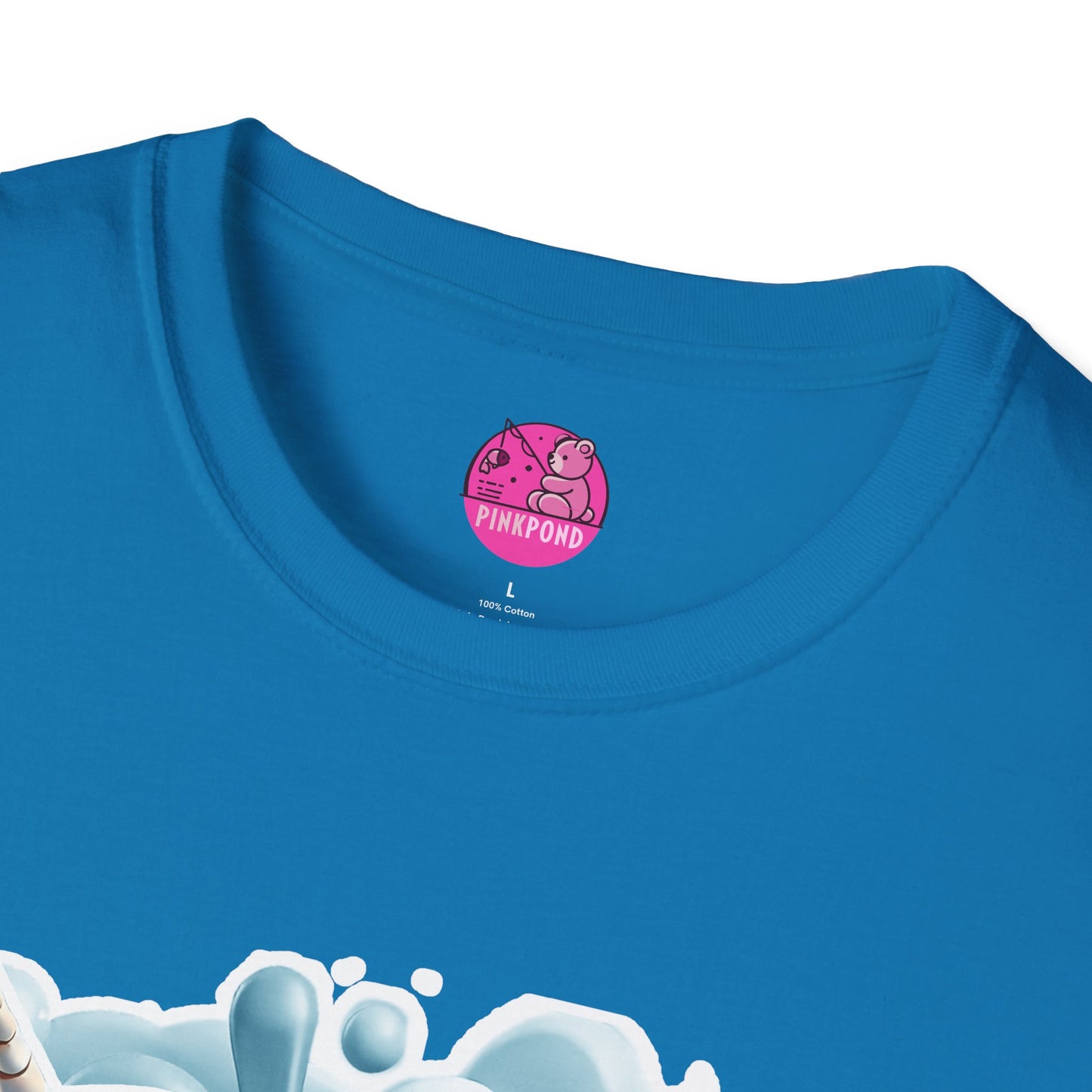 Nelly the Narwhal T-Shirt – The Ocean’s Most Magical Smile! - Unisex Softstyle Tee
