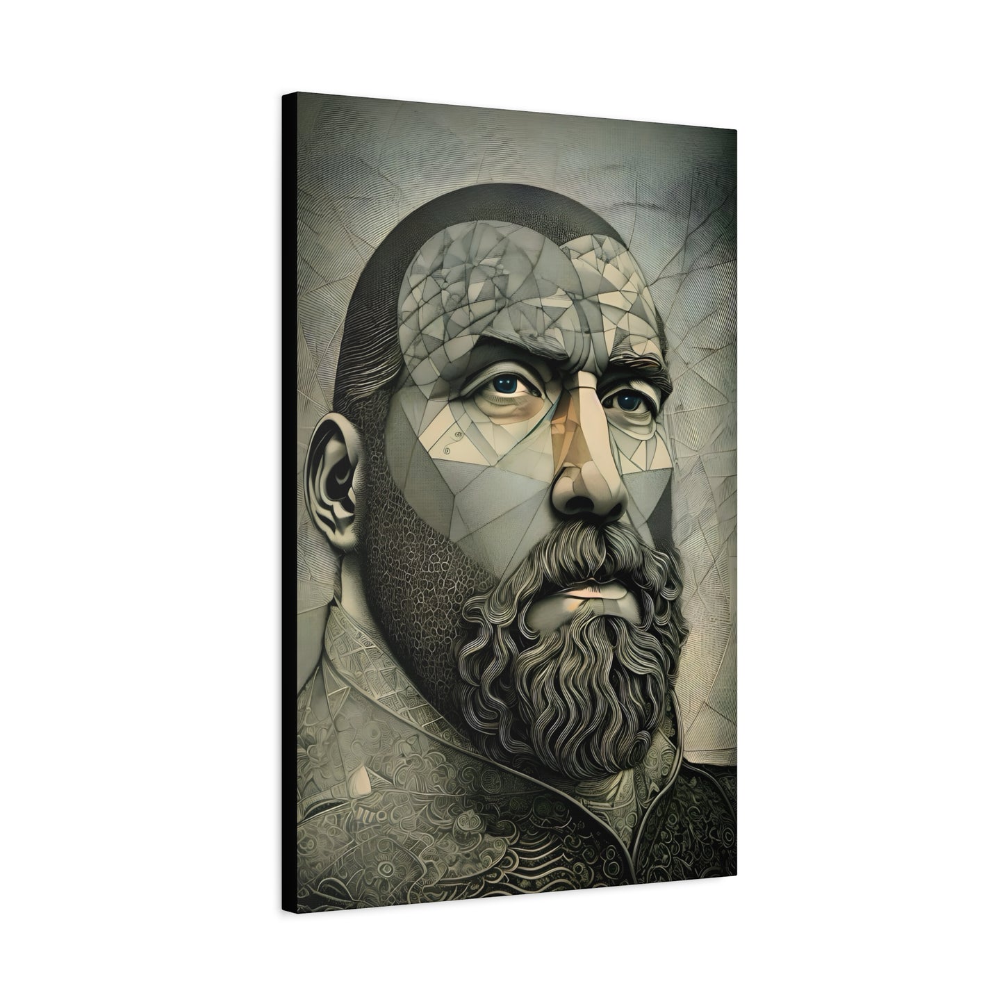 Fractured Peace -  Fine Art Print by Andrew McCarter adapted from a drawing by David Lake