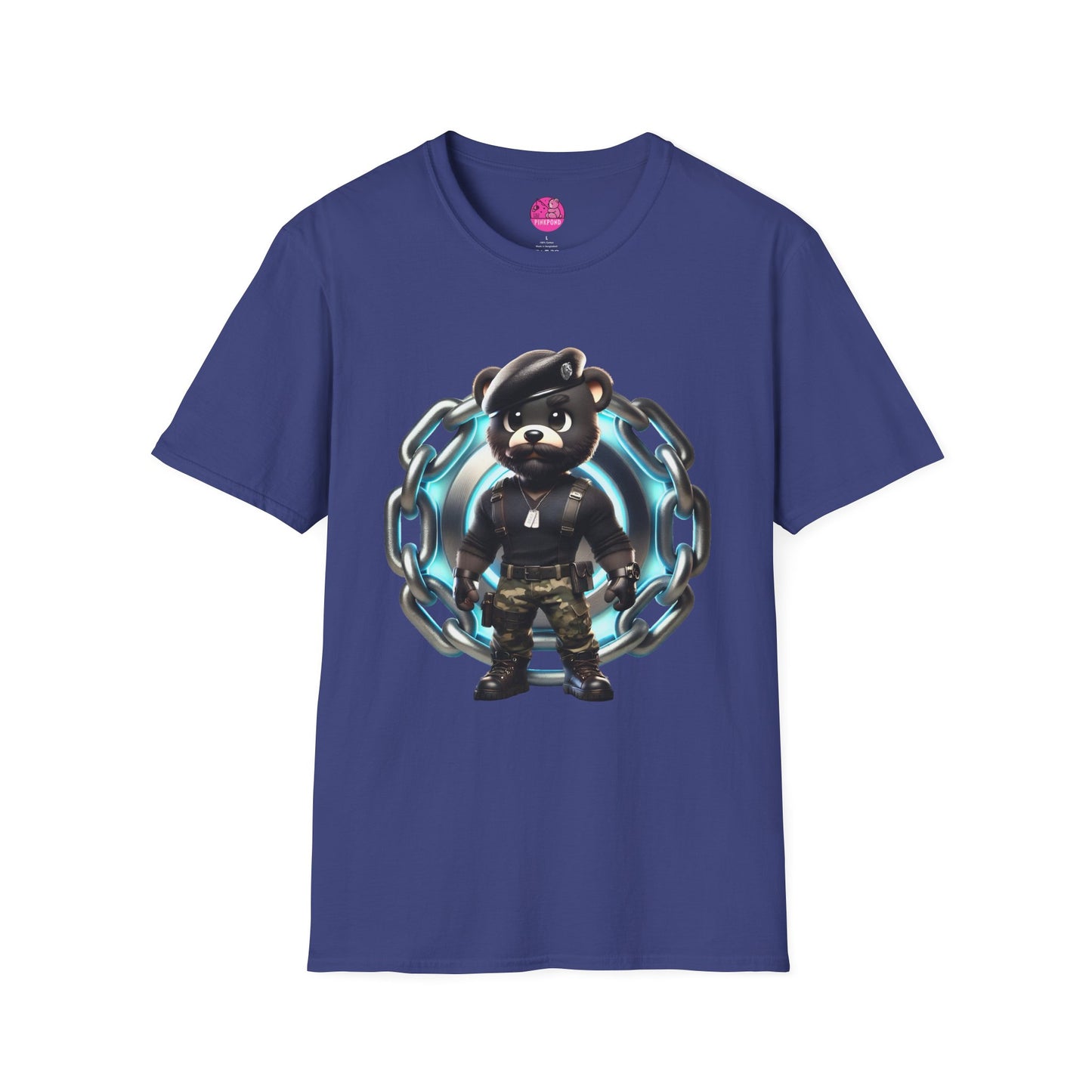 Colin the Combat Bear T-Shirt – Bold, Tactical, and Unstoppable