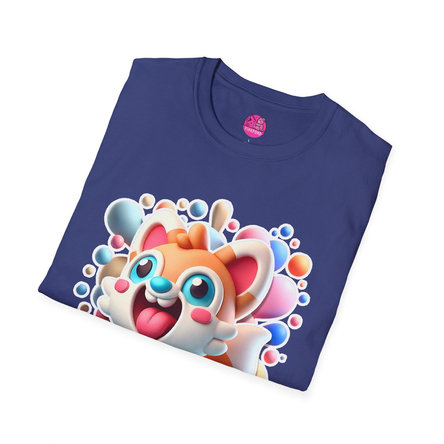 Fanny the Fox T-Shirt - Bold and Colorful Unisex Tee for Fun-Loving Fashion Fans