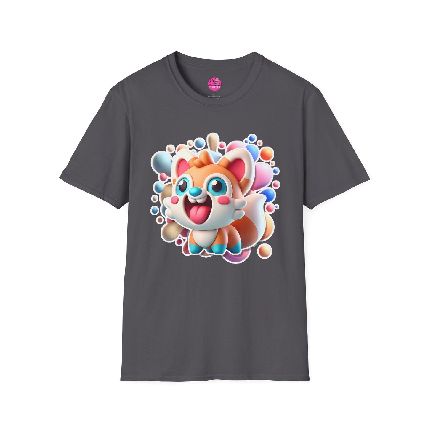 Fanny the Fox T-Shirt - Bold and Colorful Unisex Tee for Fun-Loving Fashion Fans