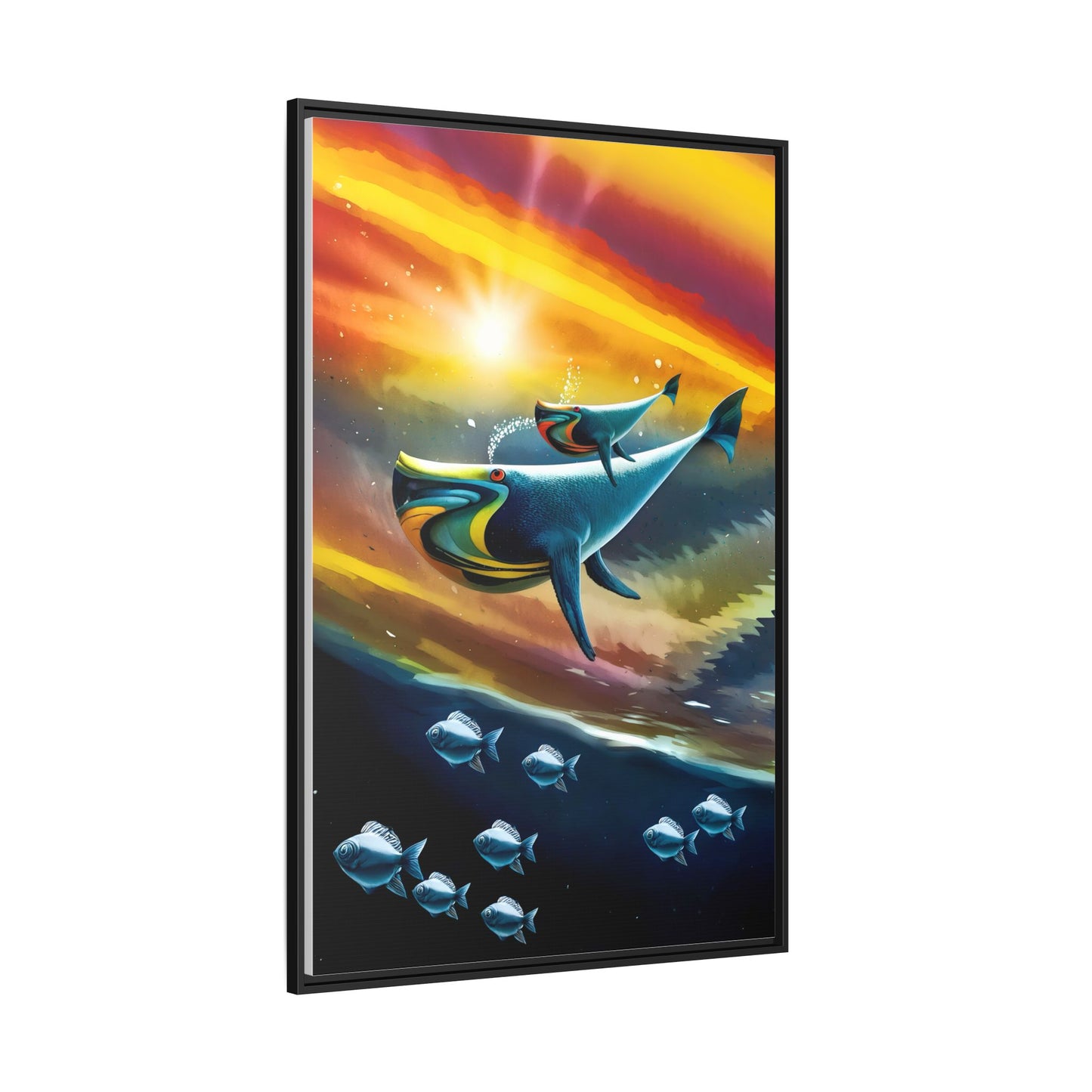 Celestial Whale by Andrew McCarter - Art Print