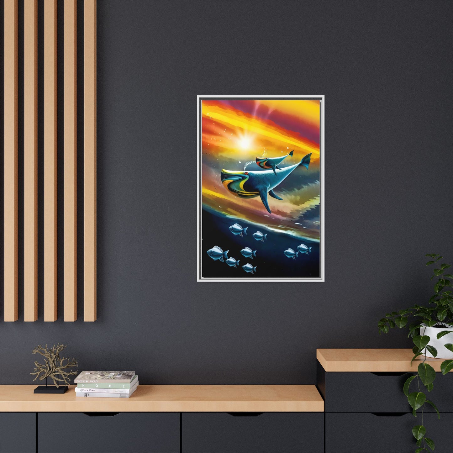 Celestial Whale by Andrew McCarter - Art Print