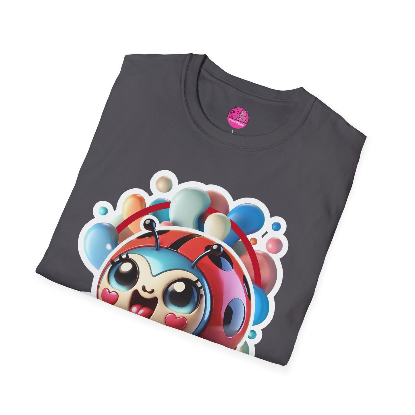 Leticia Ladybird Tee – Sweet, Stylish & Full of Charm!  T-Shirt - Unisex Tee for Fun-Lovers 🐞✨