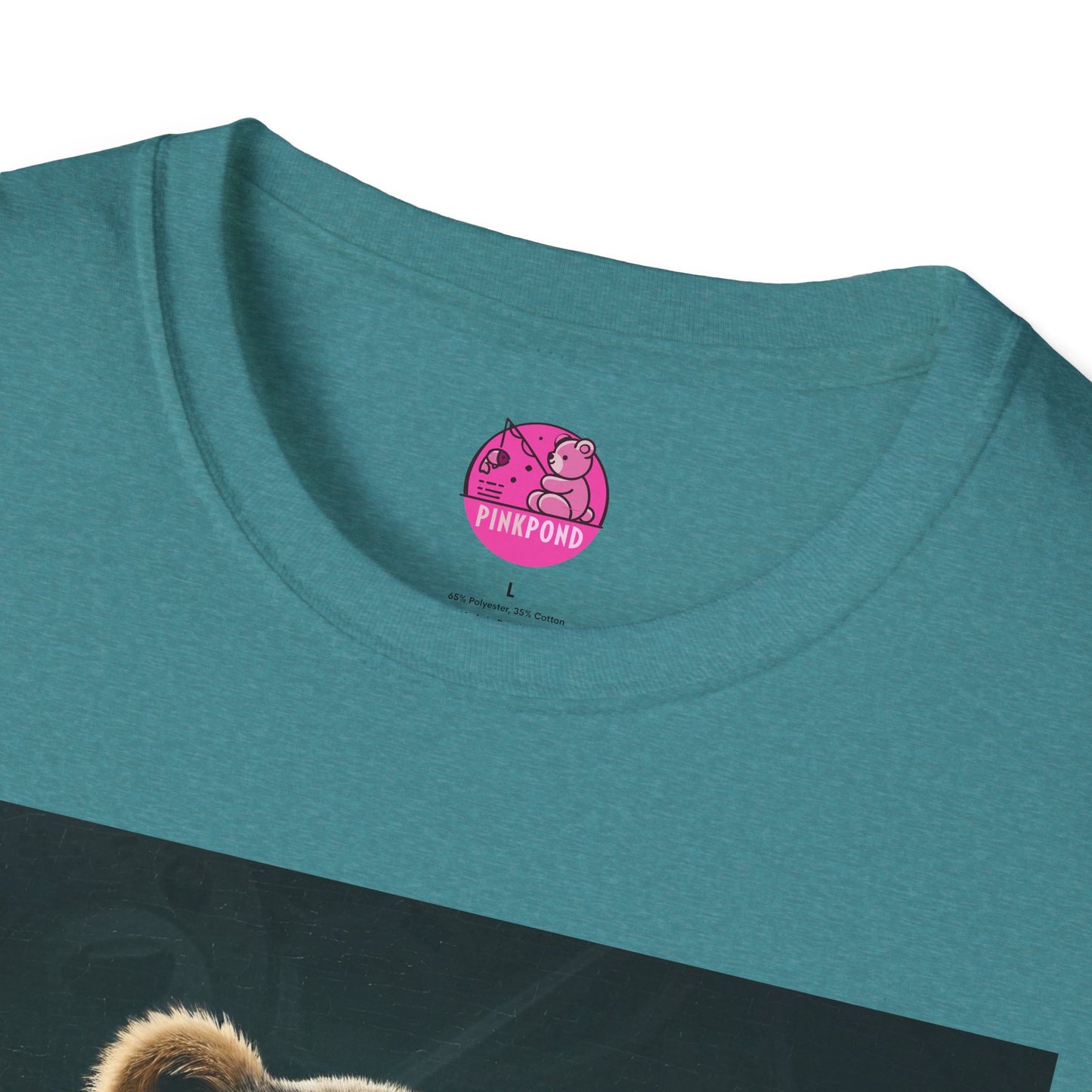 Boss Bear Graphic Tee - Unisex Softstyle T-Shirt for Power Players