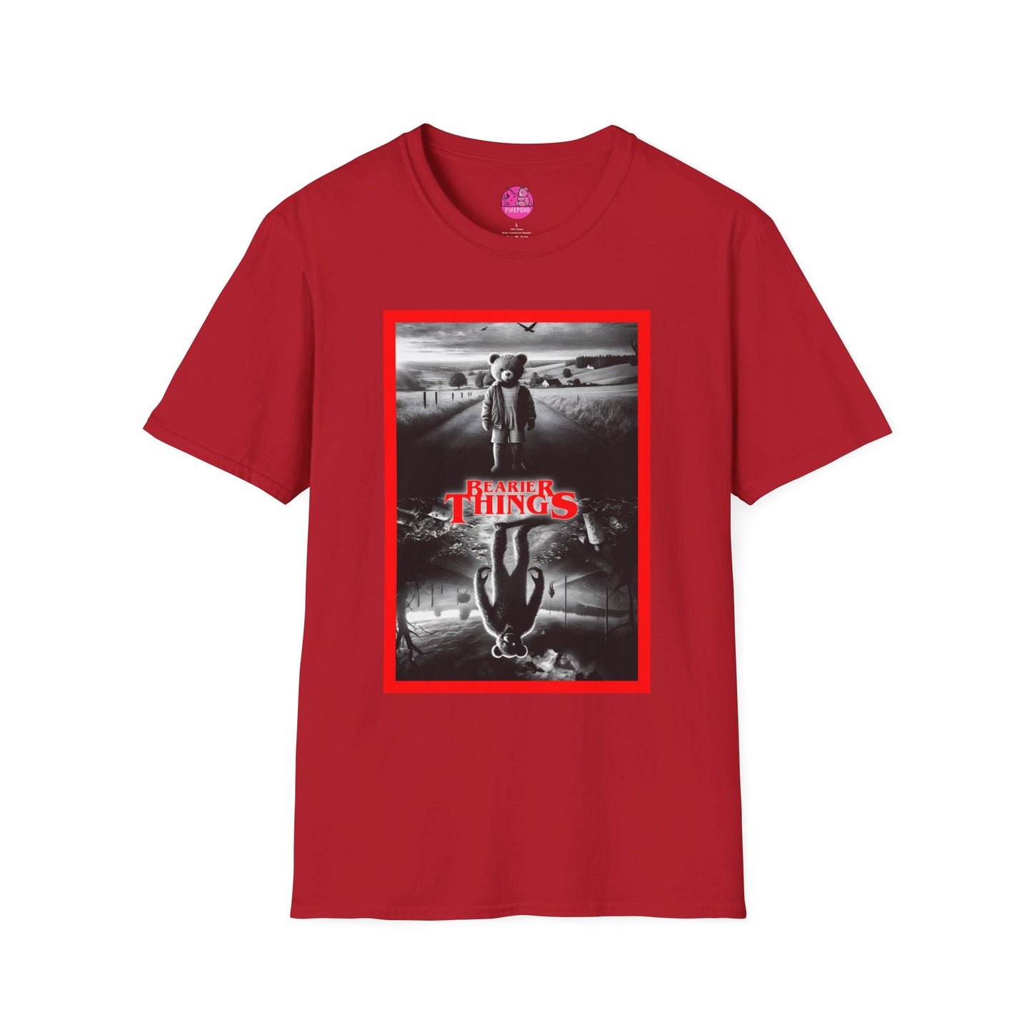 Bearier Things – Monochrome Horror T-Shirt