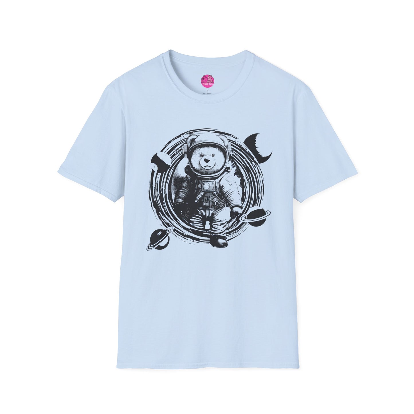 Galactic Explorer Cosmobear T-Shirt - Unisex Softstyle