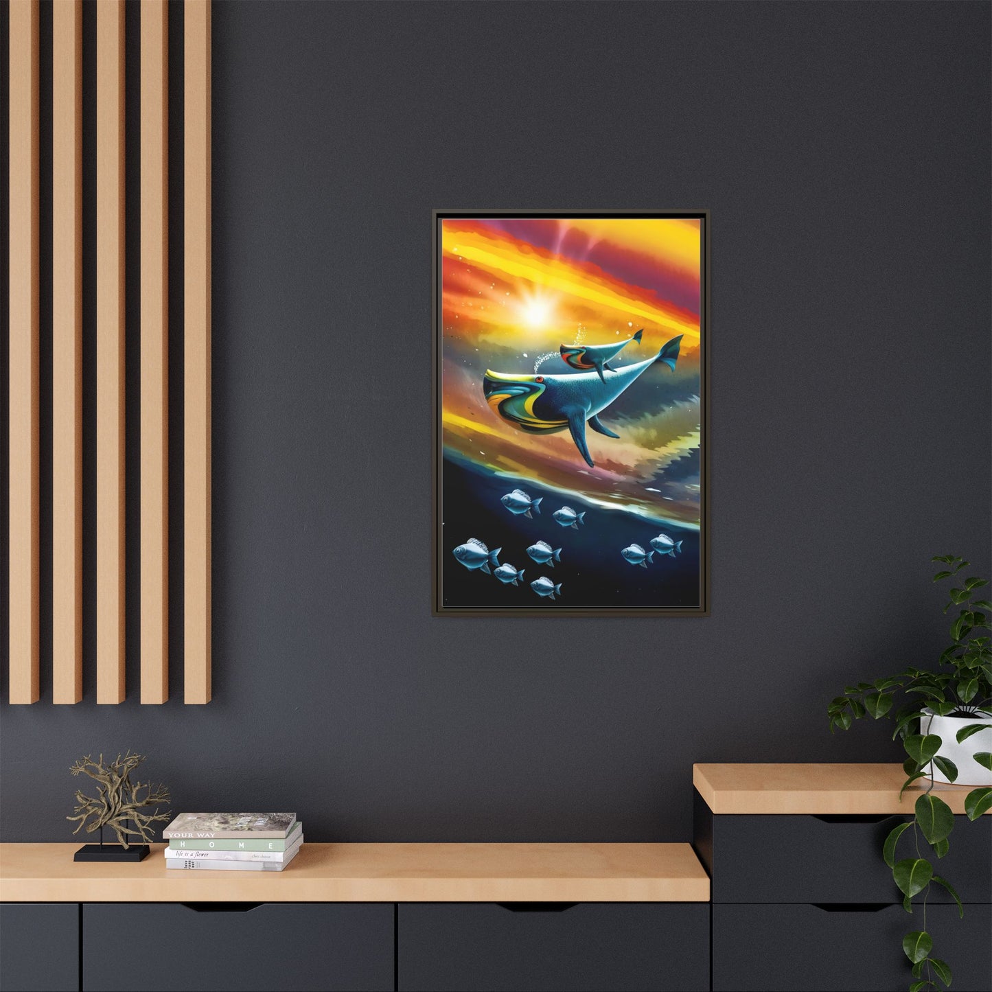 Celestial Whale by Andrew McCarter - Art Print