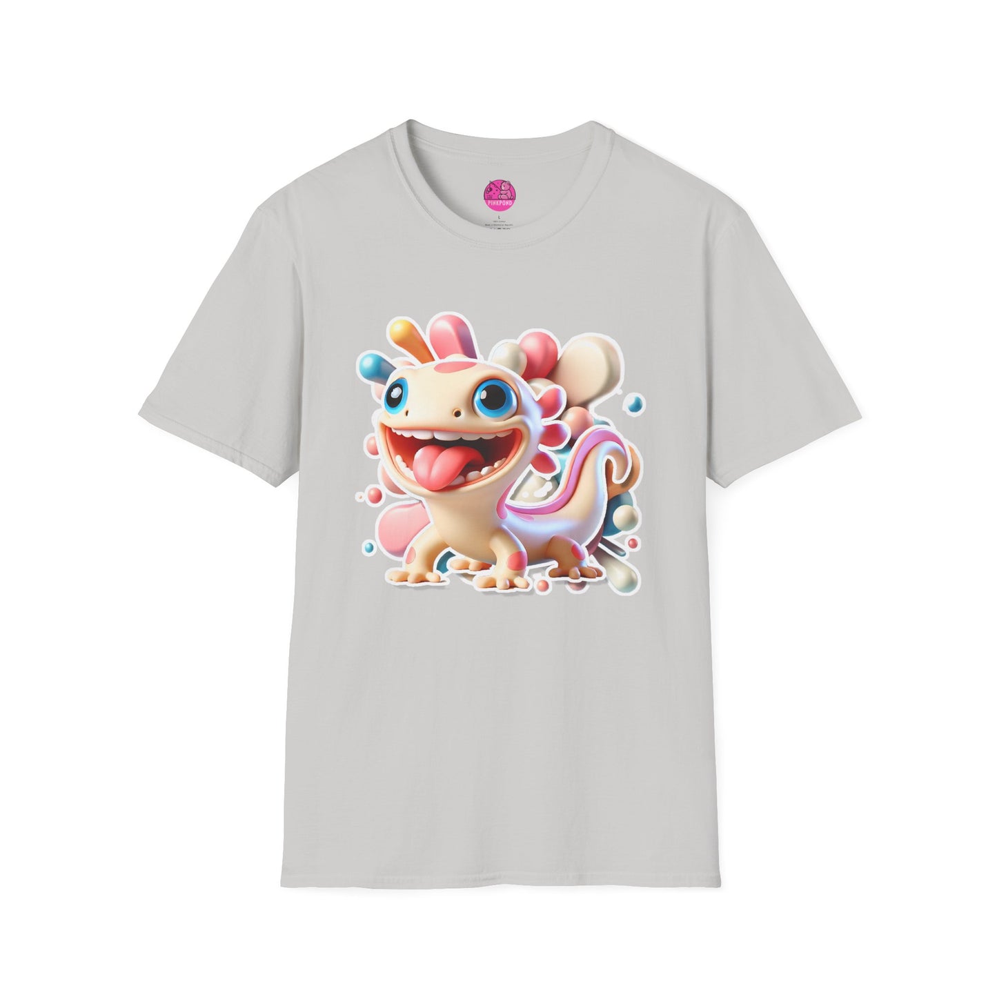 Gordon Gekko T-Shirt – The Lively Lizard with a Big Personality! - Unisex Softstyle Tee