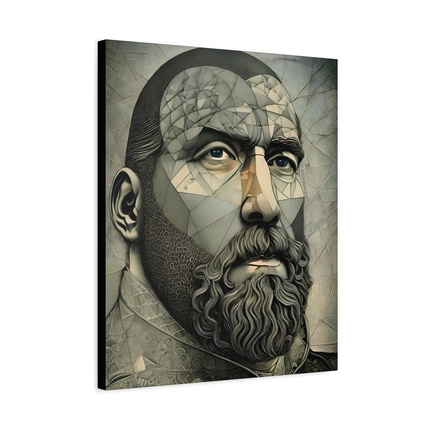 Fractured Peace -  Fine Art Print by Andrew McCarter adapted from a drawing by David Lake