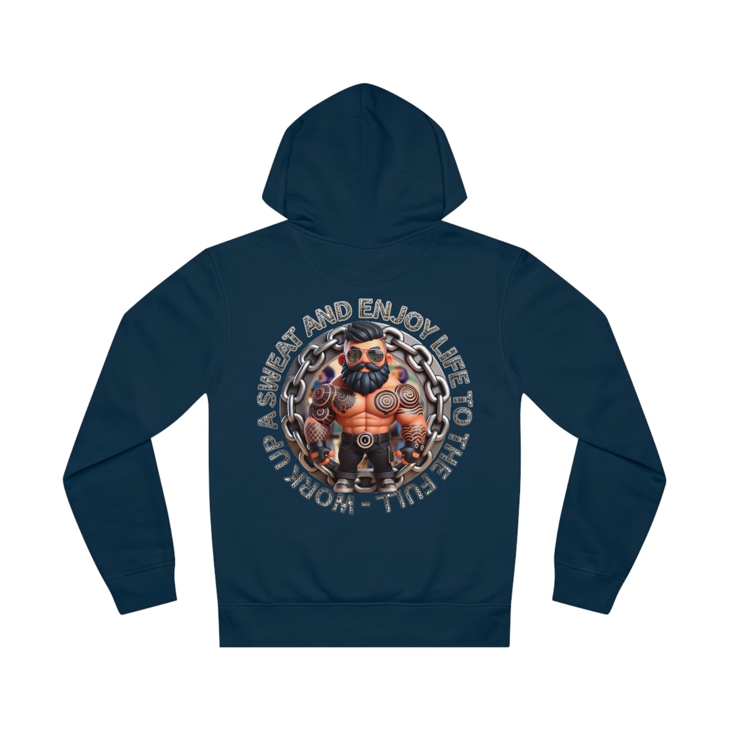 Muscle Gym Hoodie - Bold & Powerful Strength Training Sweatshirt for Beastly Lifters