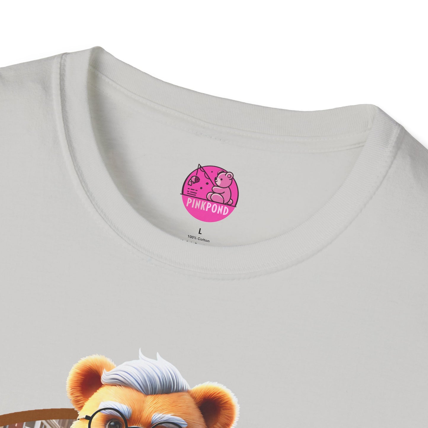 Big Bear T-Shirt - Bold, Comfortable Unisex Softstyle Tee with Playful Charm