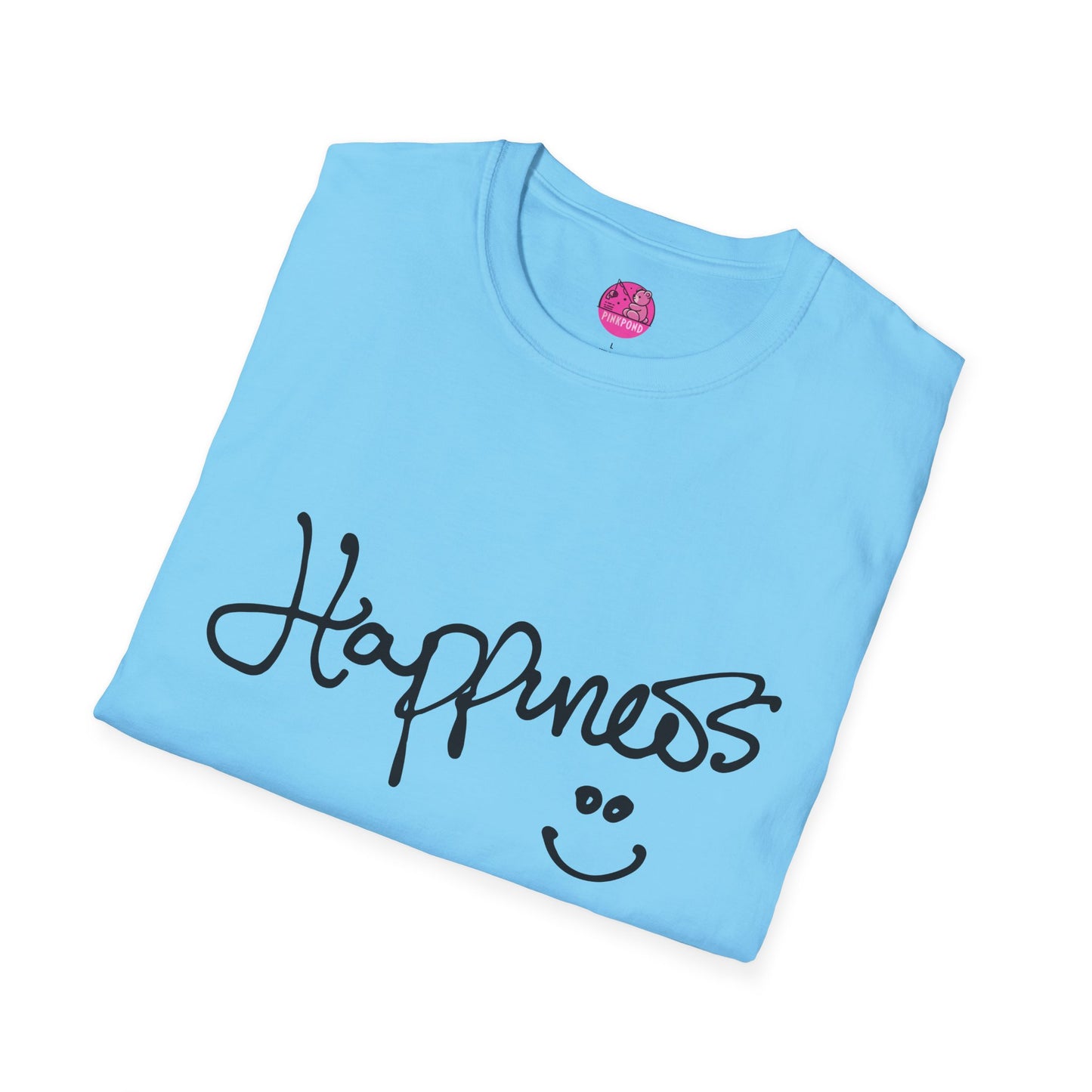 Happiness - Minimalist Positive Vibes T-Shirt