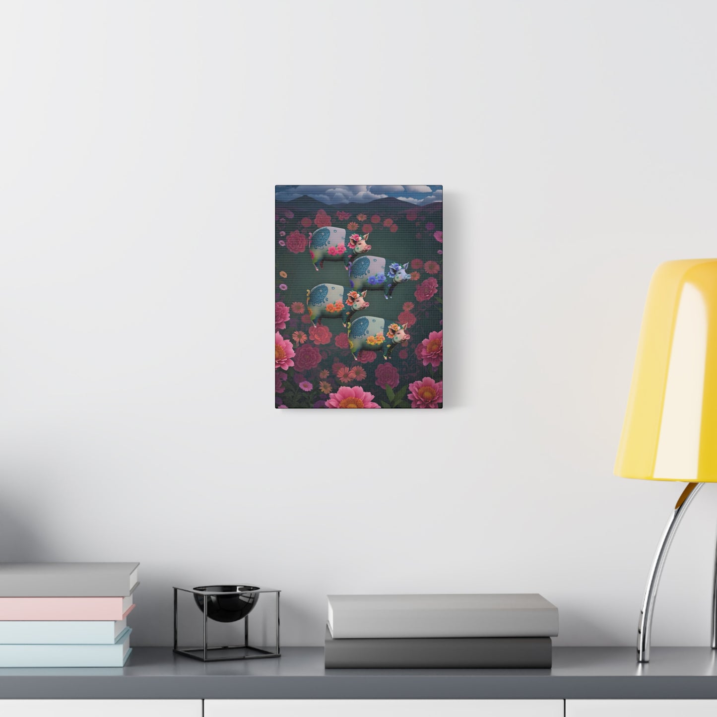 ‘Floral Flight’ Canvas Print by Andrew McCarter