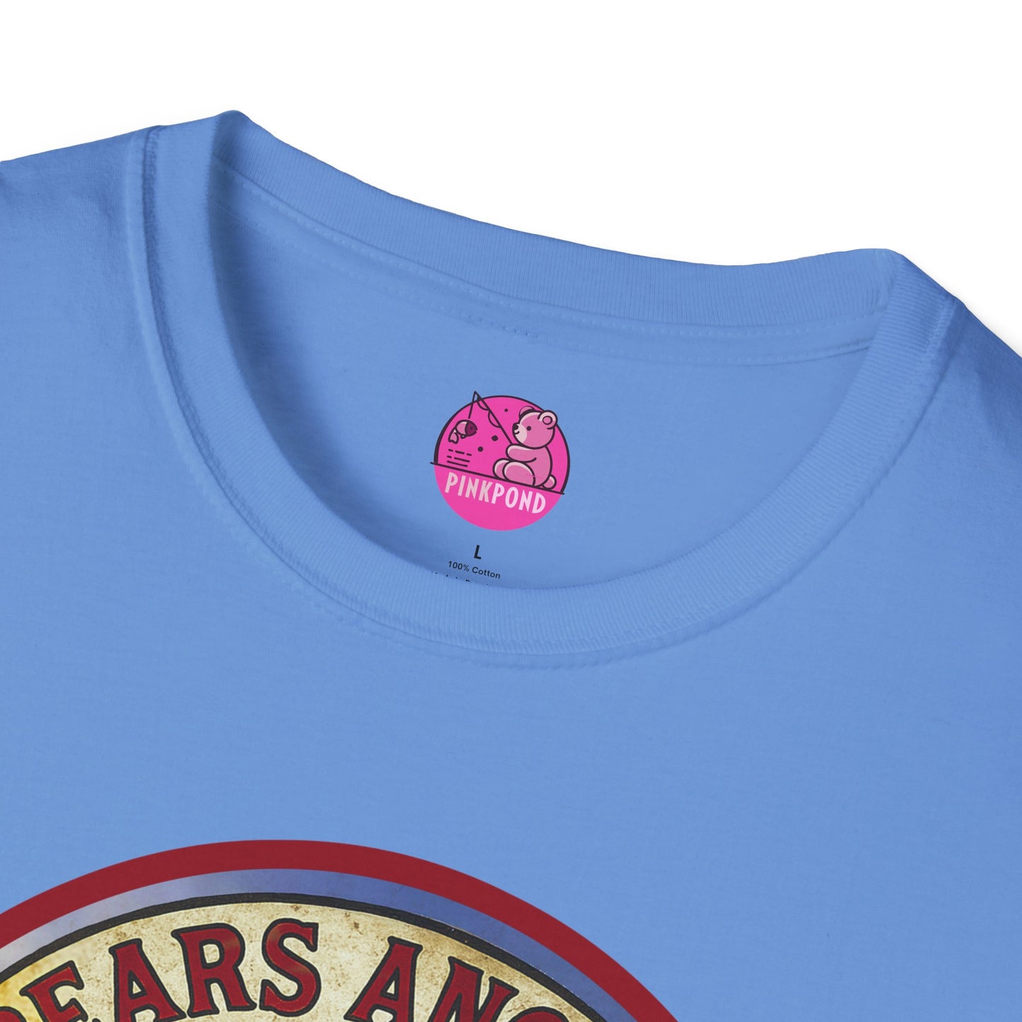 Biker Bear T-Shirt - Bears Angels Roundel, Ride With Pride