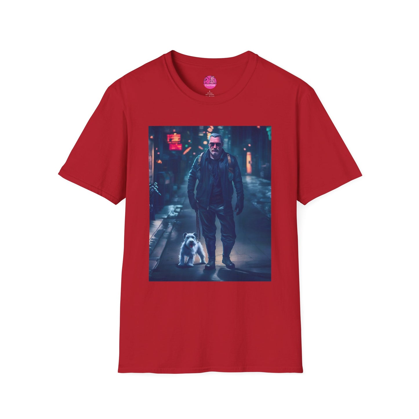 Midnight Stroll Graphic T-Shirt - Artwork by Andrew McCarter