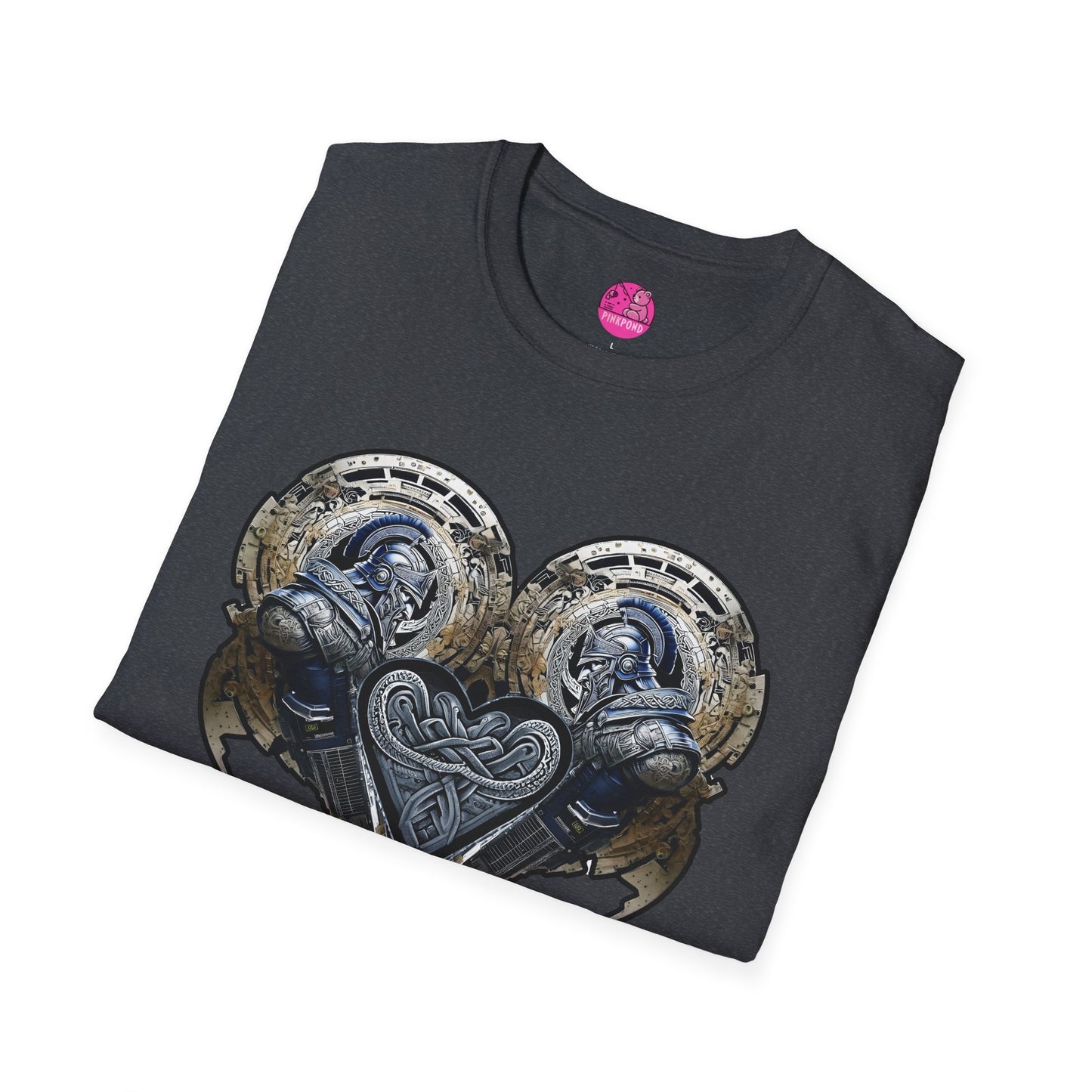 Cybernetic Trojan – Twin Guardians of the Heart T-shirt