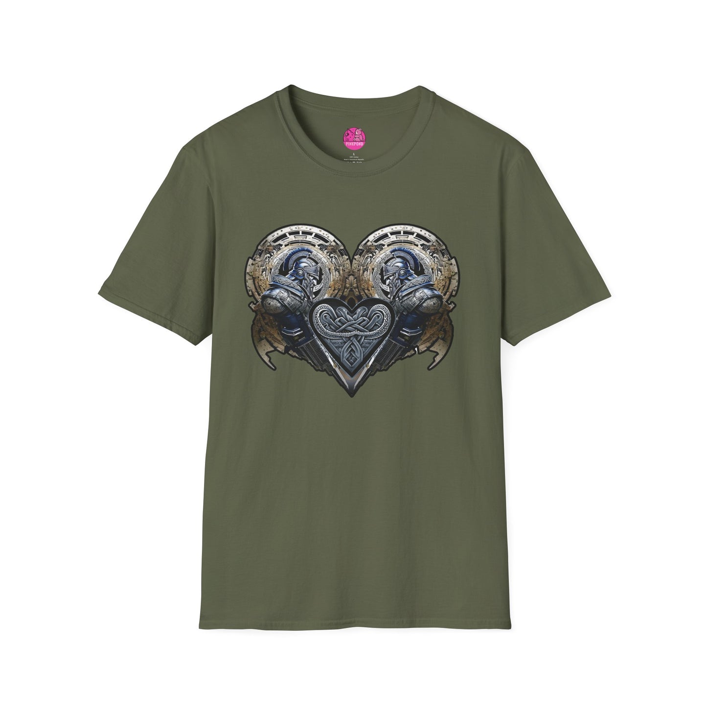 Cybernetic Trojan – Twin Guardians of the Heart T-shirt