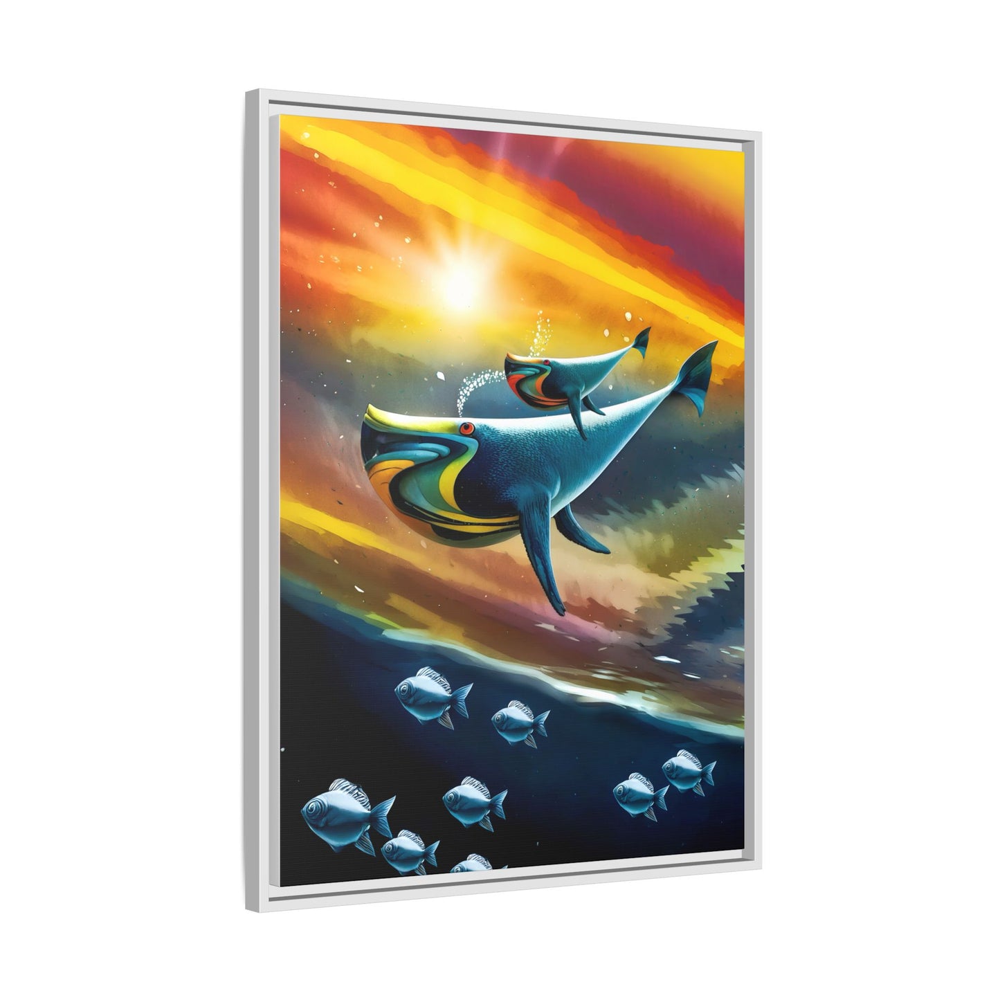 Celestial Whale by Andrew McCarter - Art Print