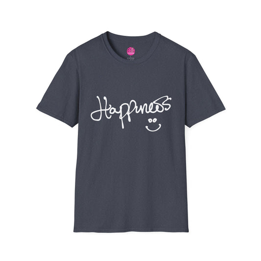 Happiness - Minimalist Positive Vibes T-Shirt