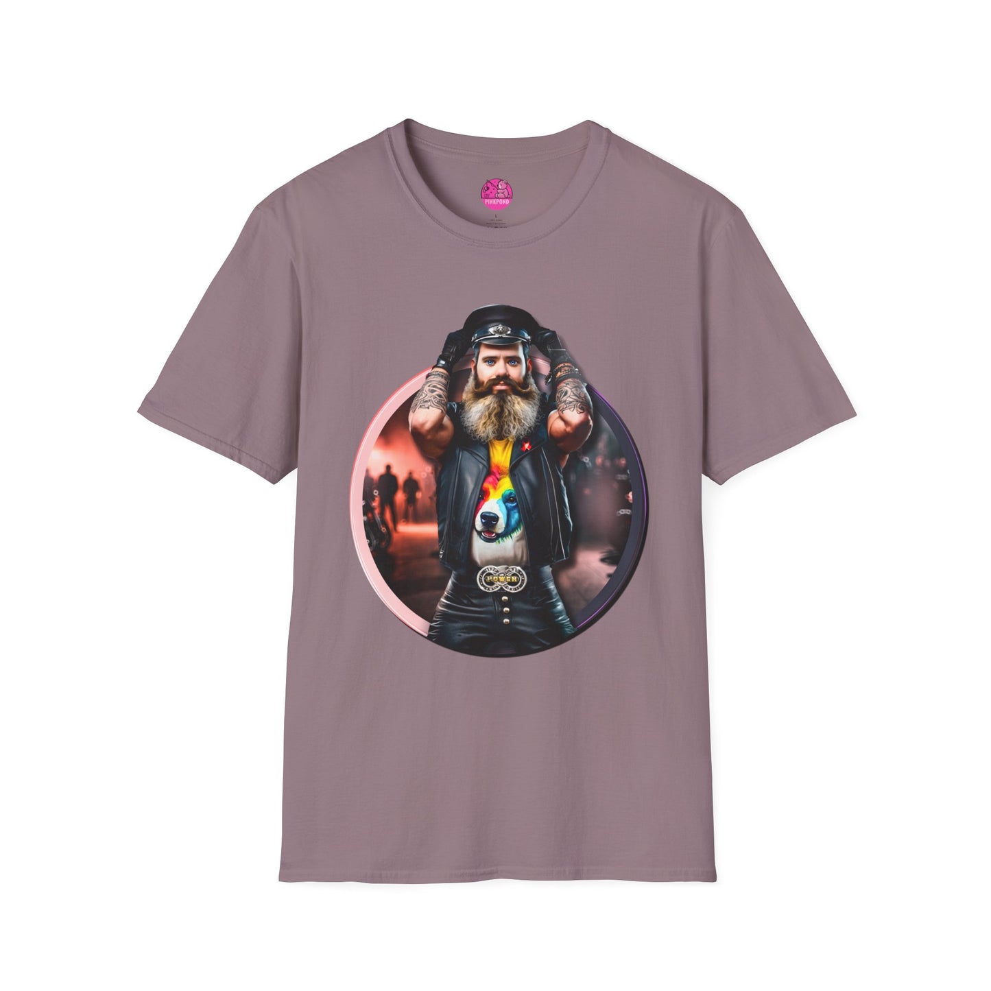 Leather Bear Power T-Shirt