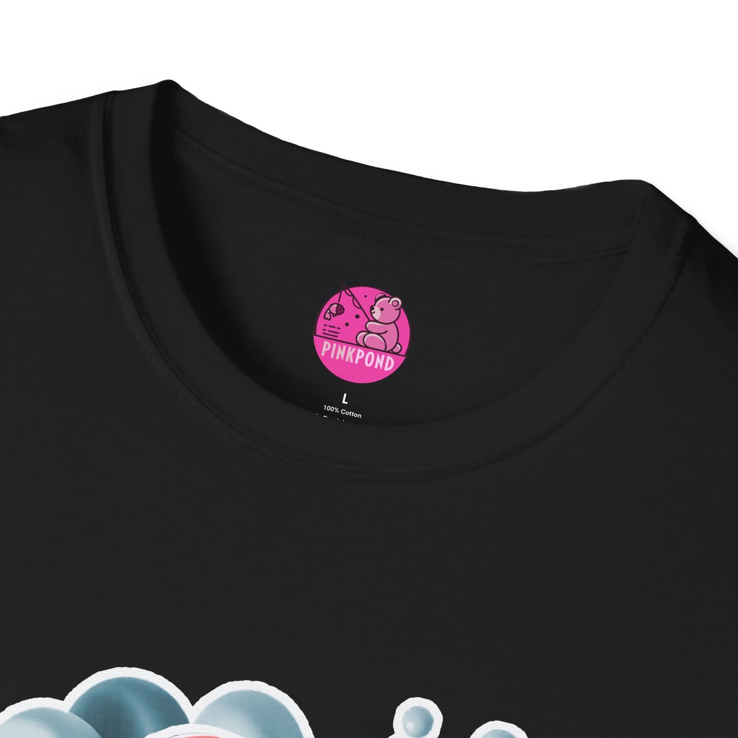 Carrie the Carp T-Shirt - a splash of fishy fun - Unisex Softstyle Tee with 3D Design