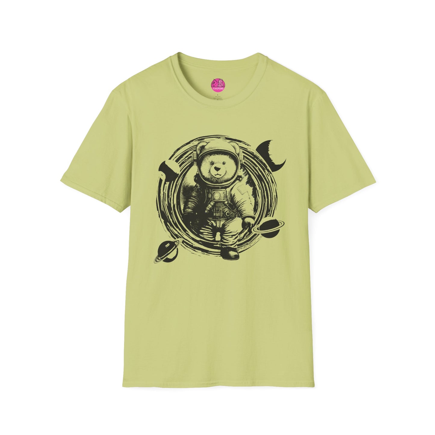 Galactic Explorer Cosmobear T-Shirt - Unisex Softstyle