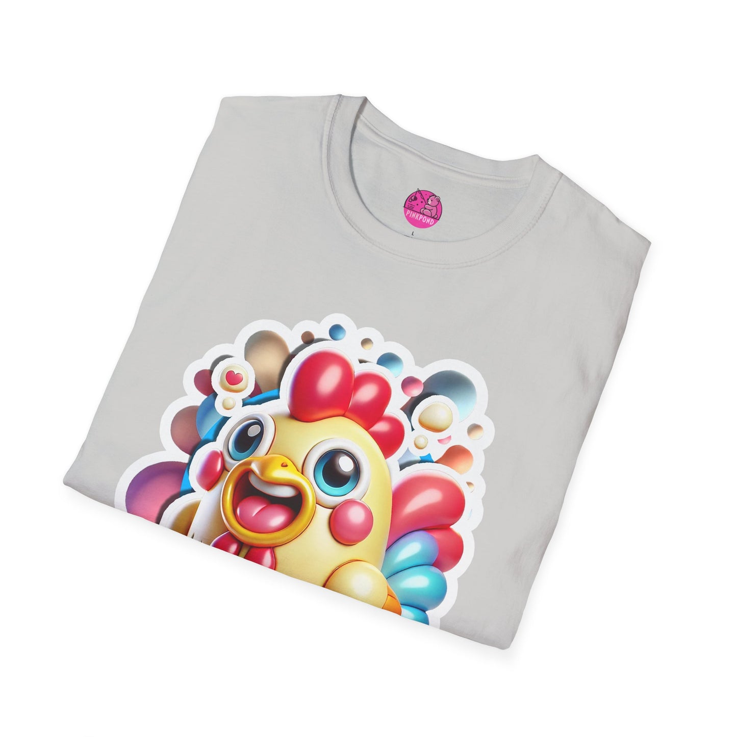 Colin Cockerel Tee - Fun Rooster Graphic Unisex T-Shirt