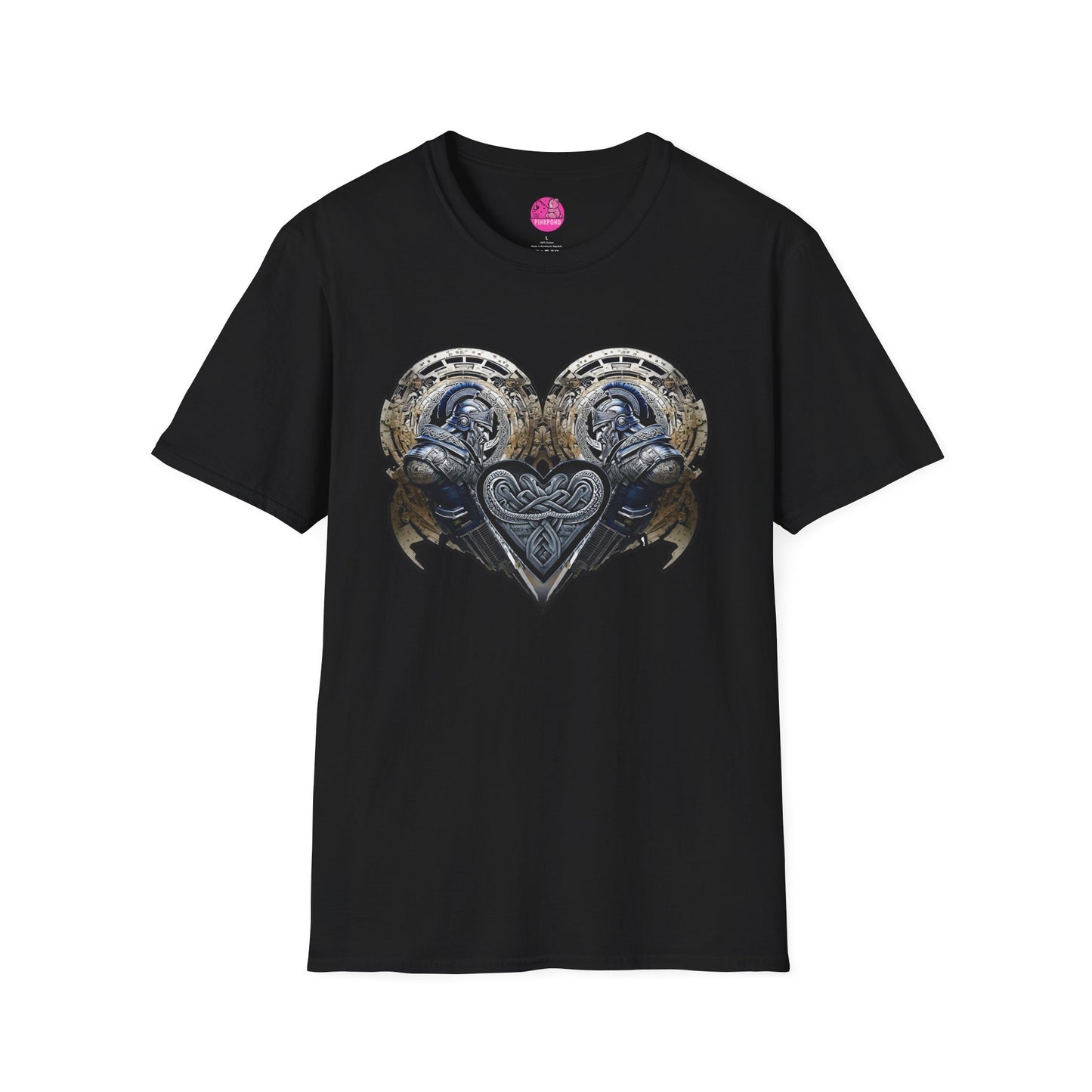 Cybernetic Trojan – Twin Guardians of the Heart T-shirt