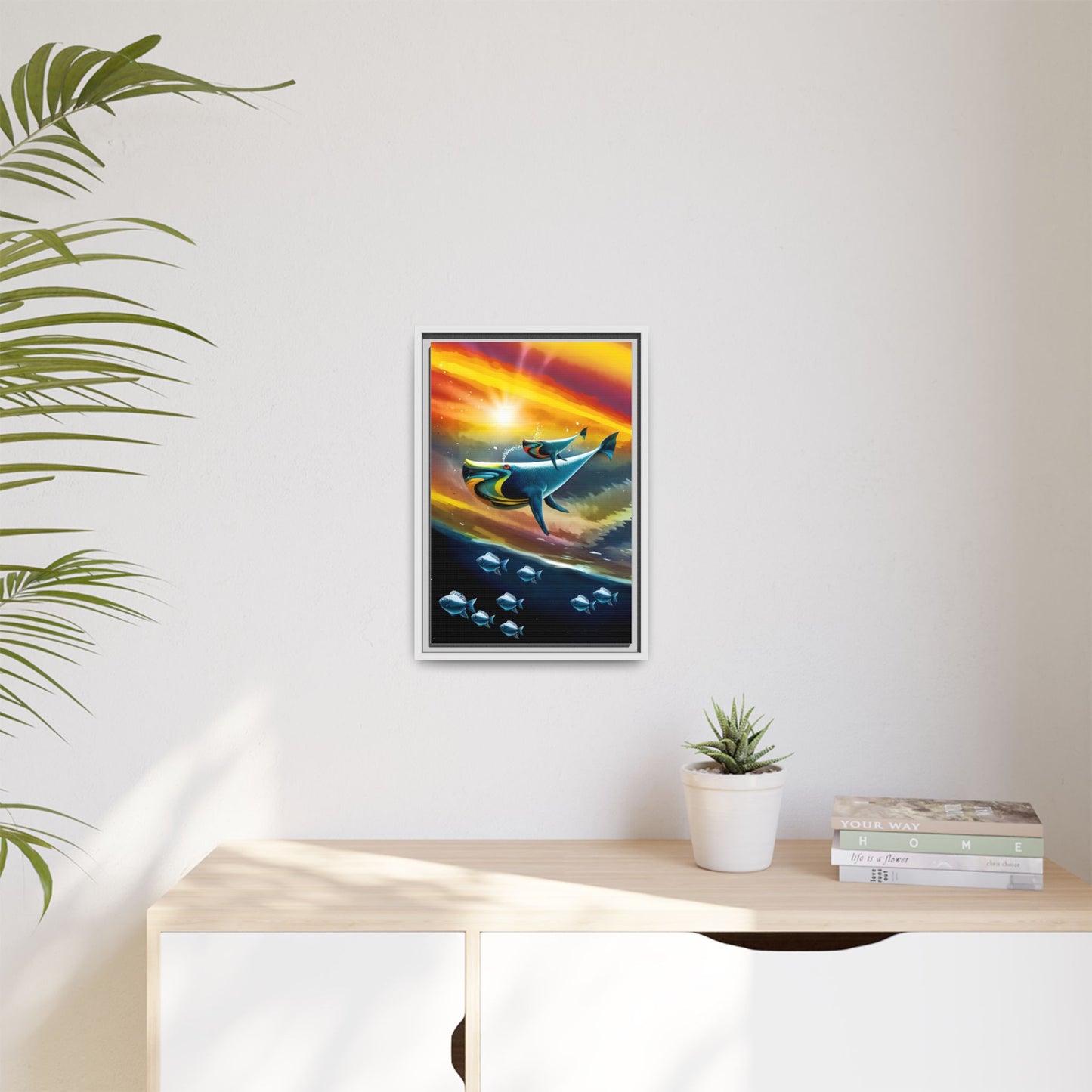 Celestial Whale by Andrew McCarter - Art Print