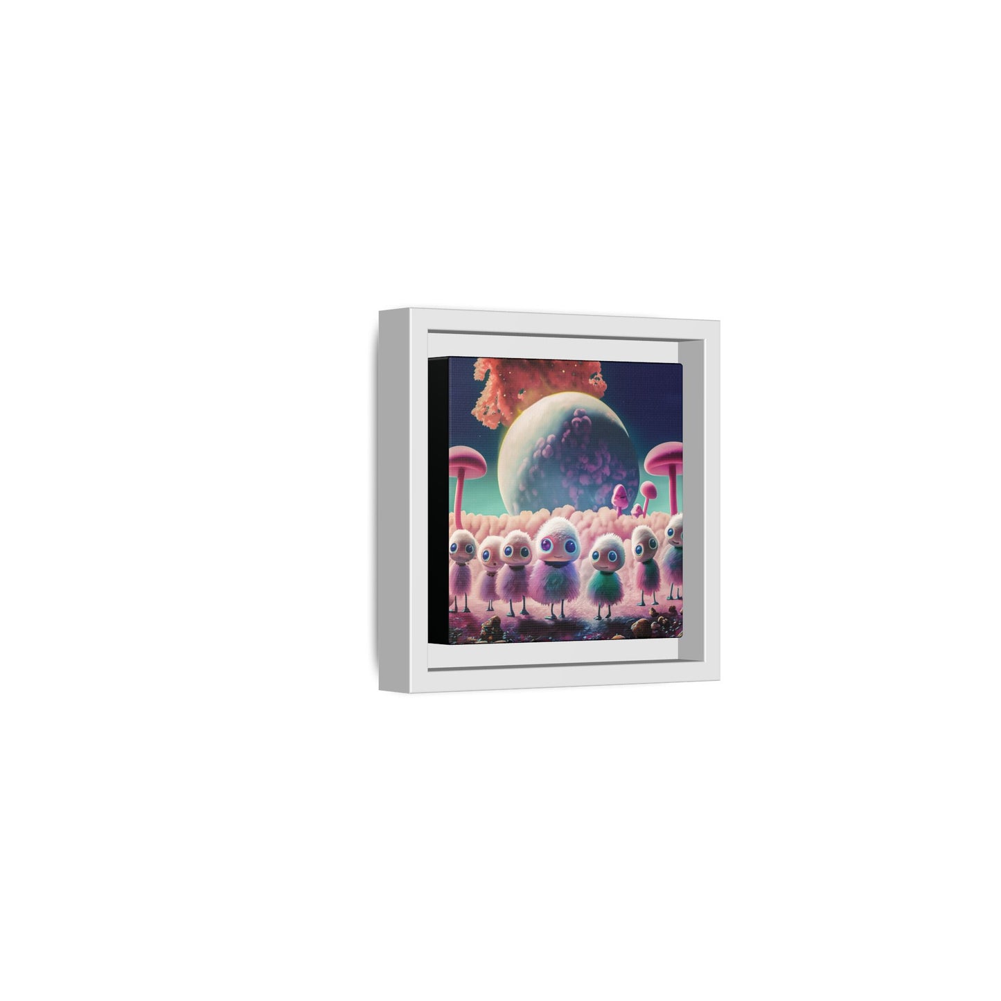 “"Keep smiling," whispered Axlar. "We can eat them later." – Fine Art Canvas Print By Andrew McCarter
