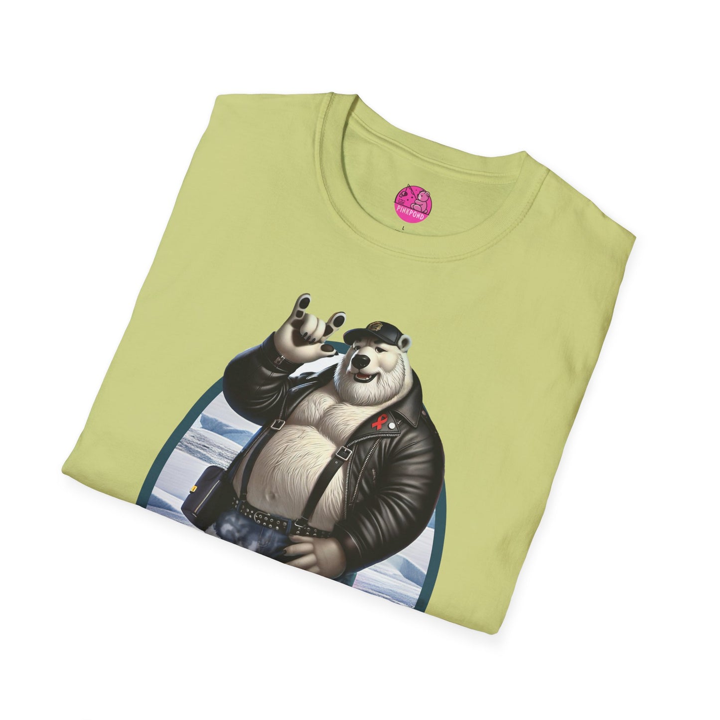 Artic Rebel Polar Bear Love Graphic Tee - ASL Love Sign
