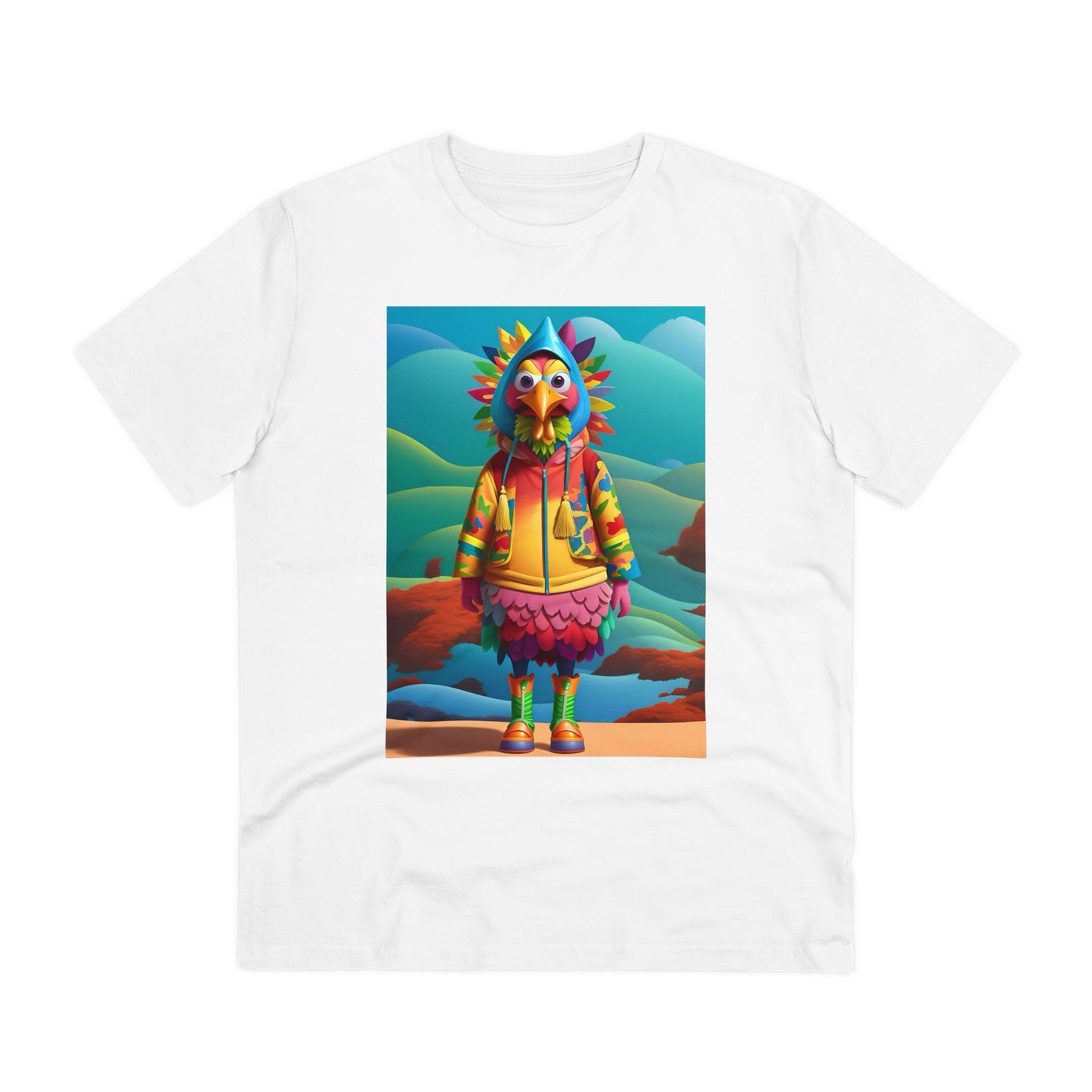 Tony the Turkey T-shirt - Unisex Fun and Funky Design
