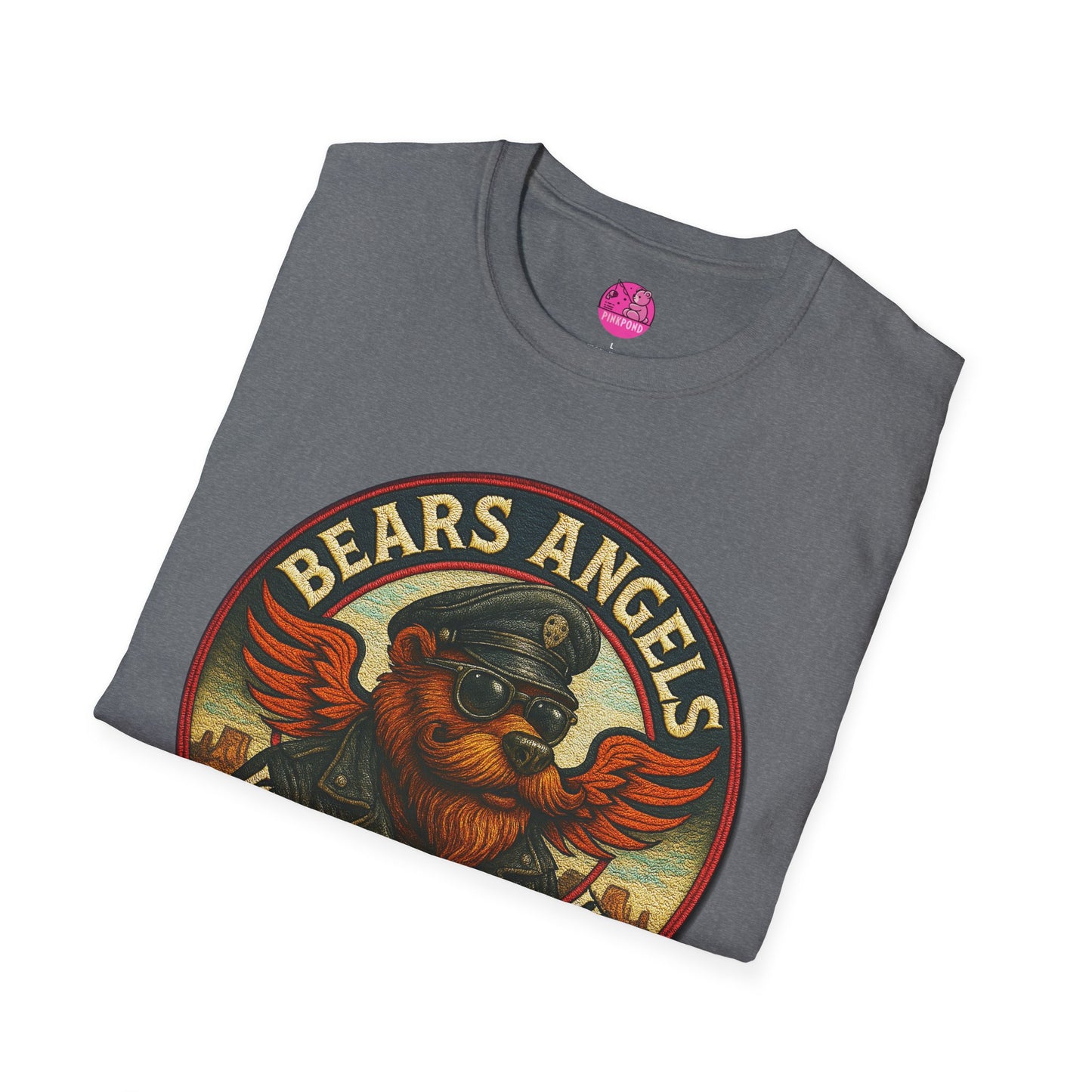 Biker Bears Angels Unisex T-Shirt - Where The Wild Ride Tee