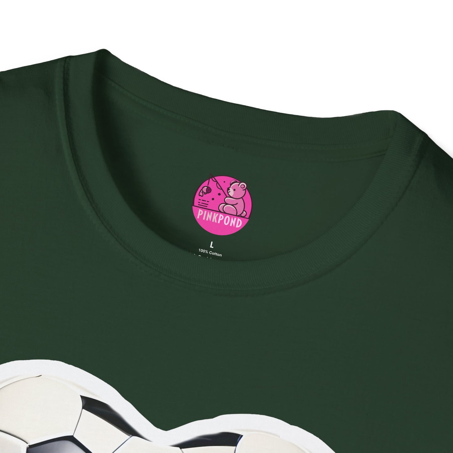 Football Heart Unisex T-Shirt - Love Life Design,