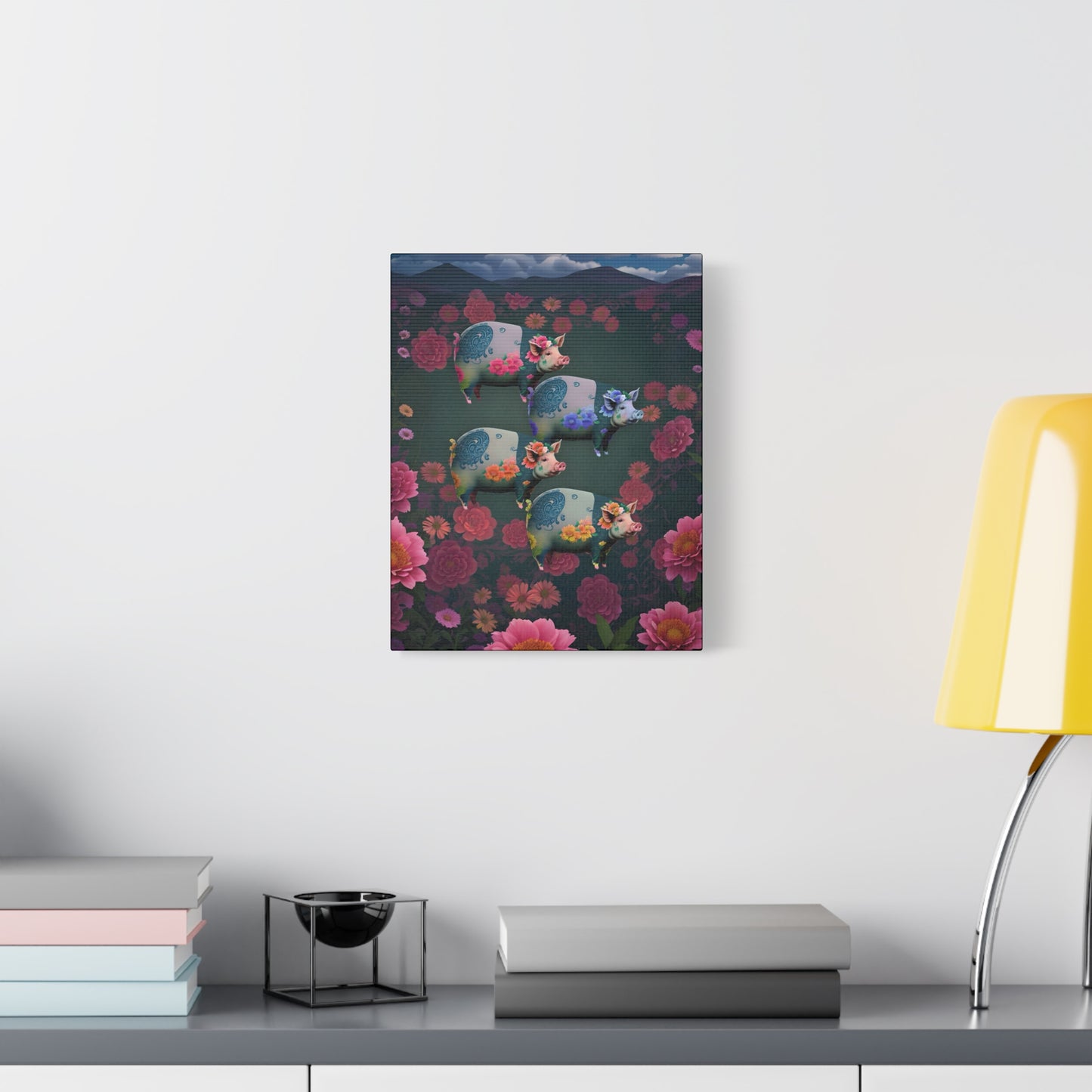 ‘Floral Flight’ Canvas Print by Andrew McCarter