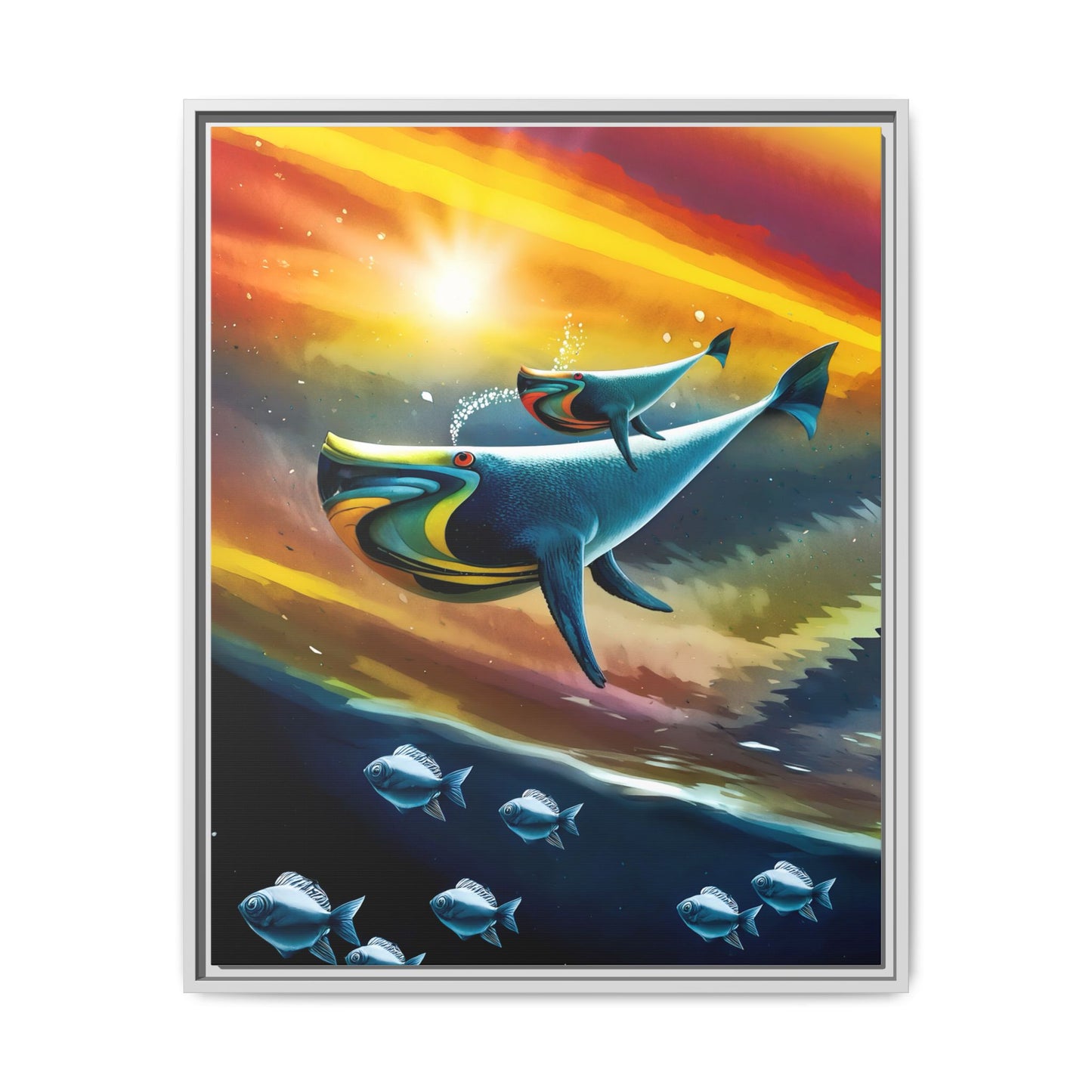 Celestial Whale by Andrew McCarter - Art Print