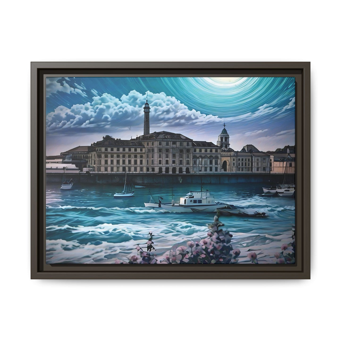 Tides of Time – Royal William Yard by Andrew McCarter - Canvas Print