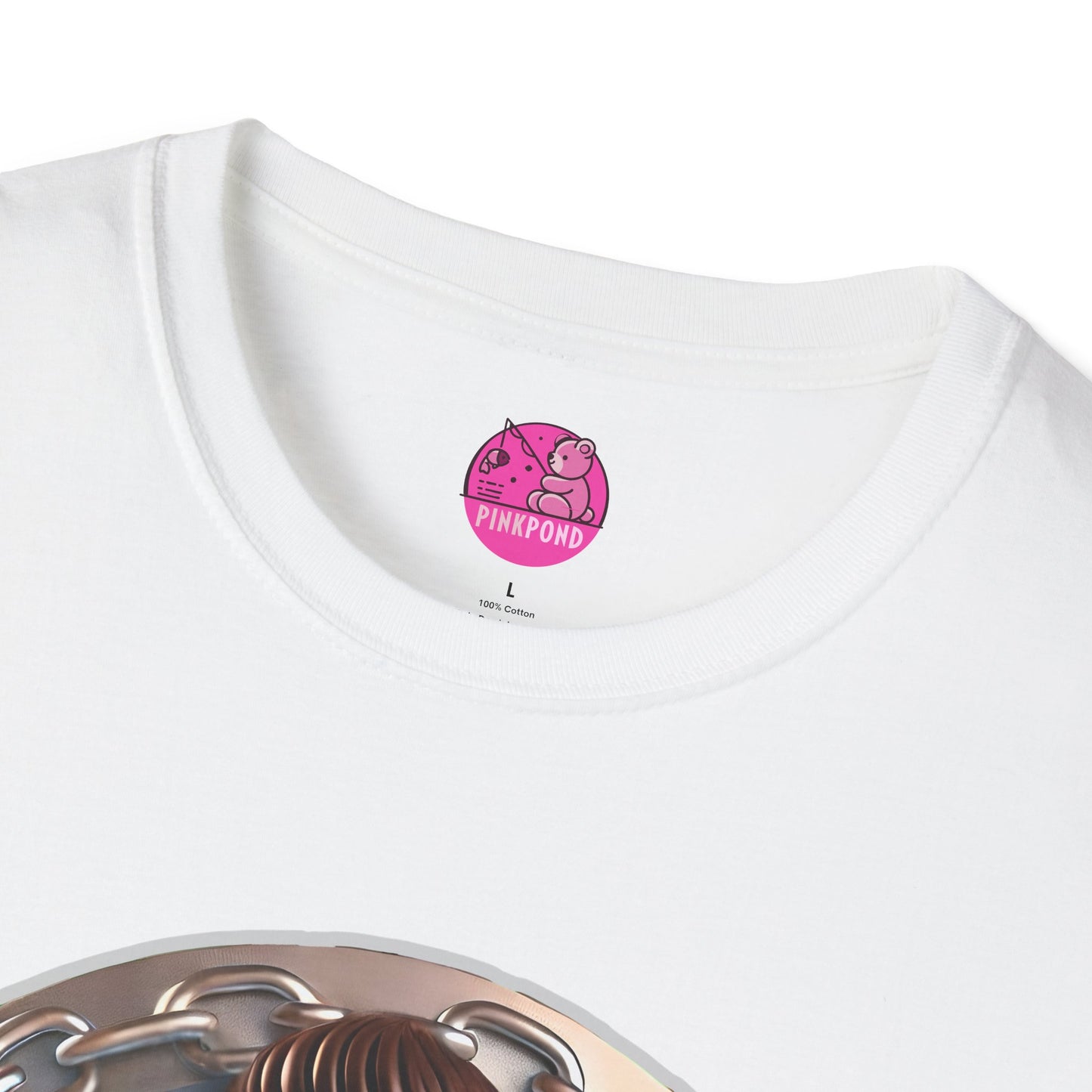 Love Struck Cub – Cute & Bold Chibi Bear T-Shirt