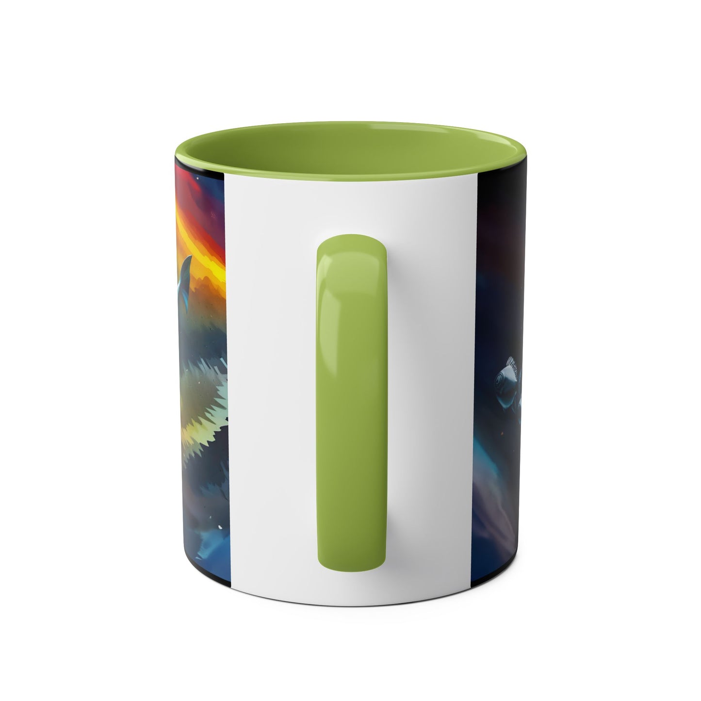 Celestial Whale Adventure Mug - Cosmic Whale Coffee Cup