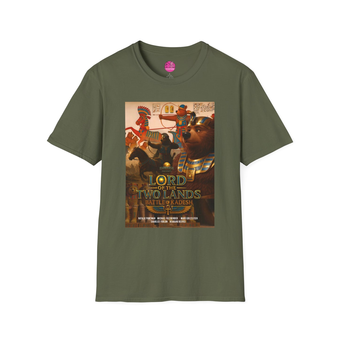 Egyptian Bear Tee - Lord of the Two Lands - Battle of Kadesh