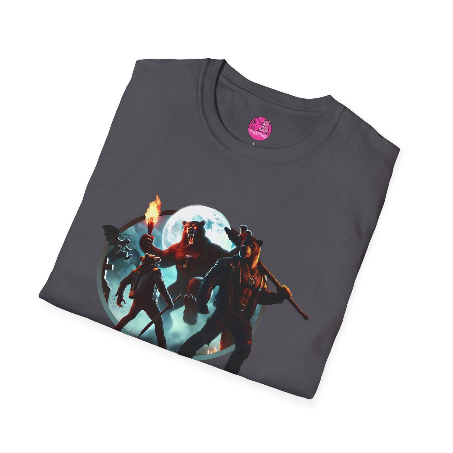 VampBear Slayer T-Shirt - Horror, Humour, and Chaos