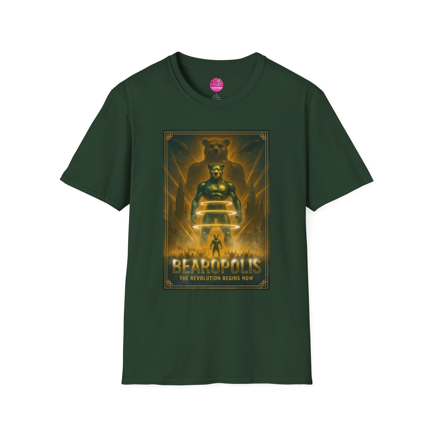 Bearopolis Revolution - Robo Bear T-Shirt