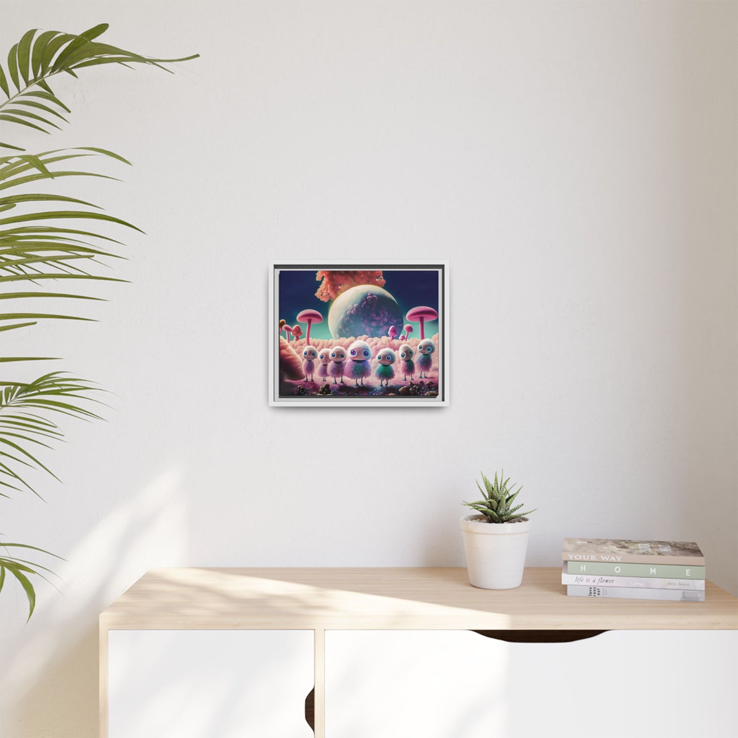 “"Keep smiling," whispered Axlar. "We can eat them later." – Fine Art Canvas Print By Andrew McCarter